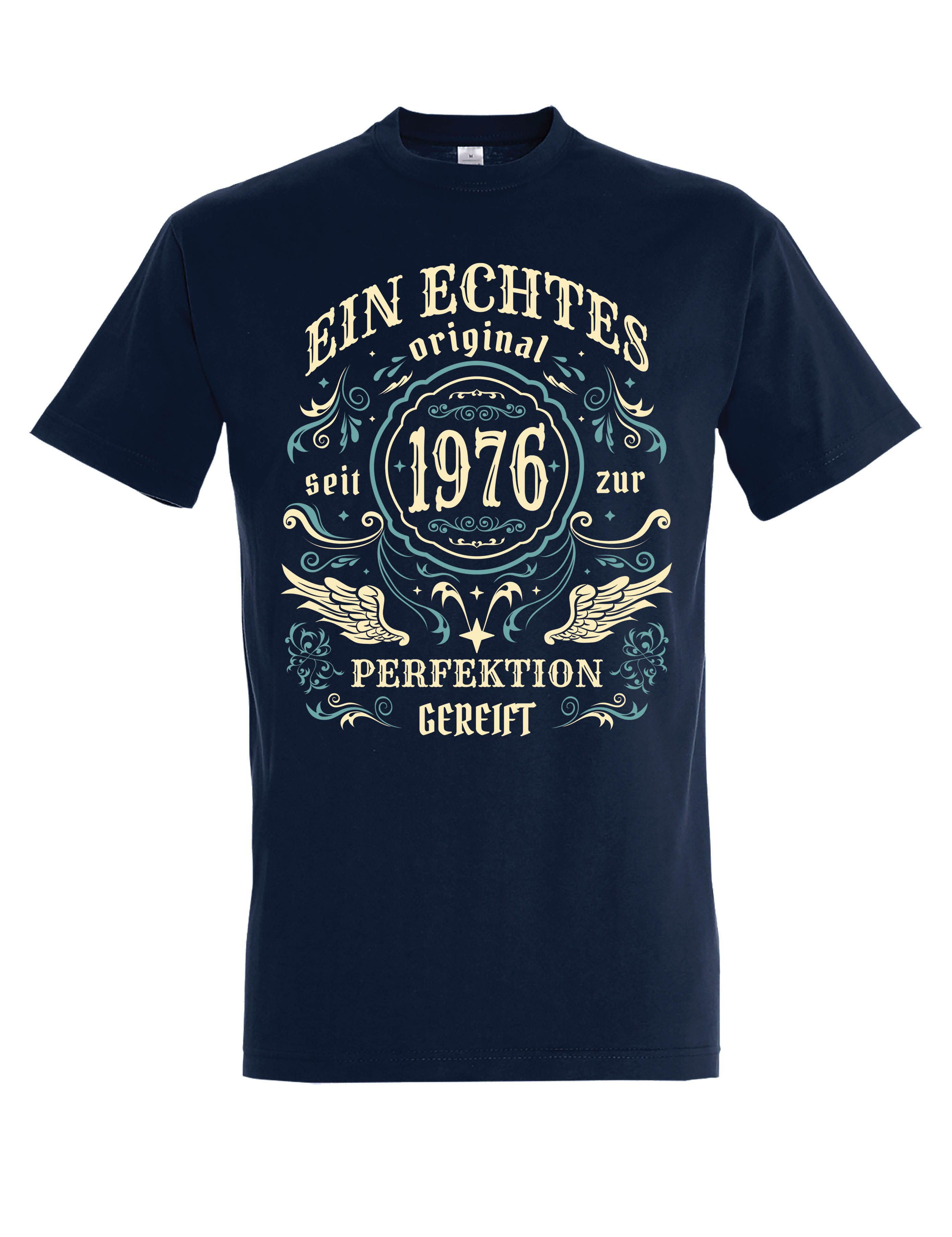 Youth Designz Print-Shirt Herren T-shirt Vintage 1976 Print Geburtstag Gesc günstig online kaufen