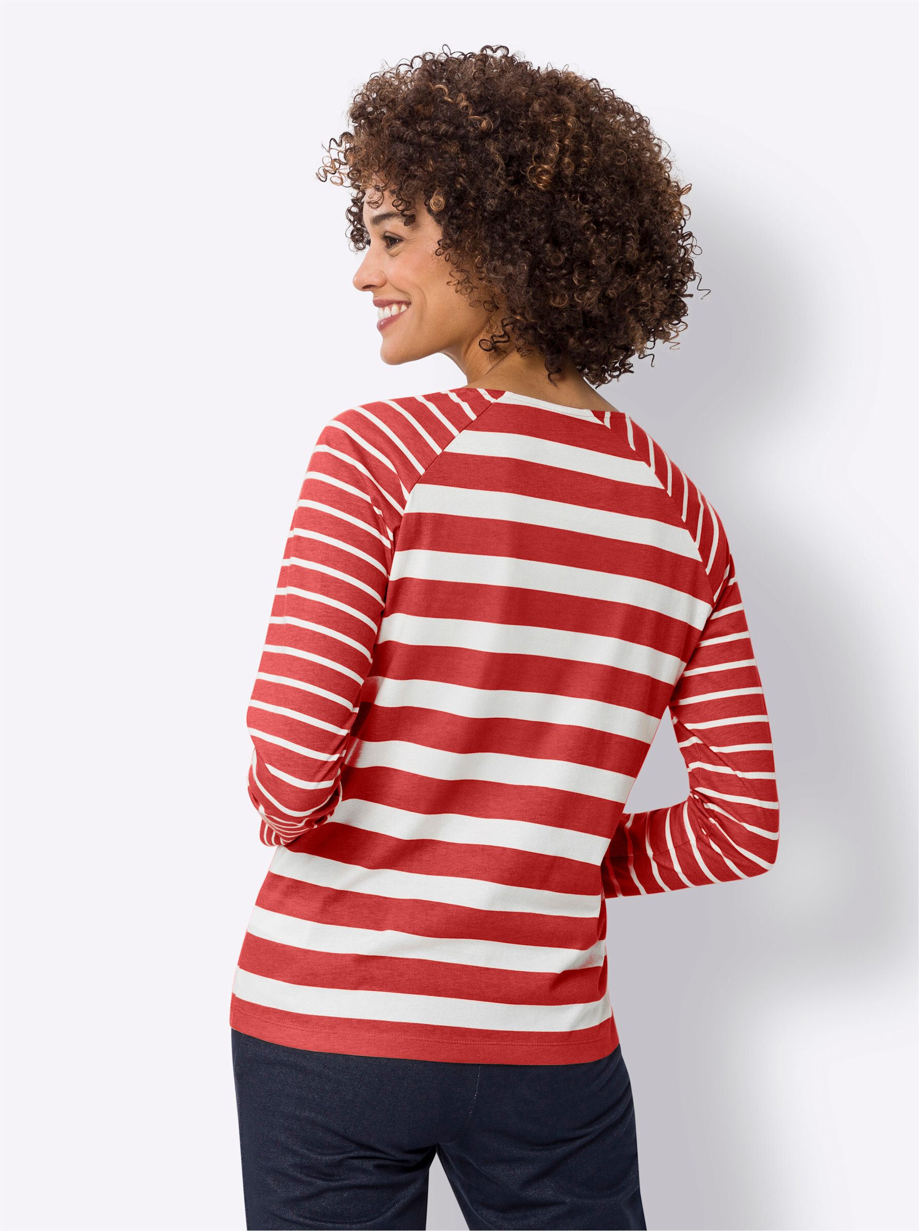 Sieh an! T-Shirt Langarmshirt . günstig online kaufen