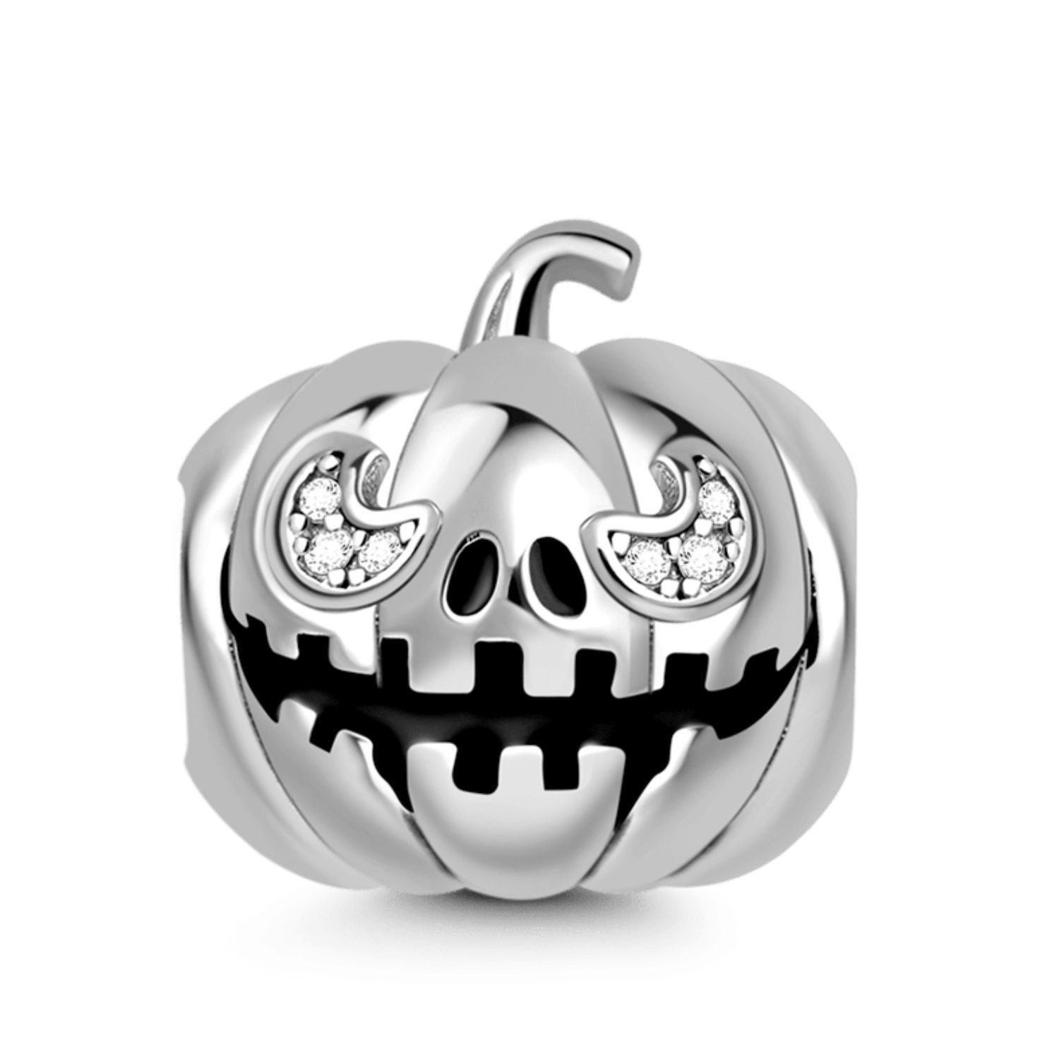 Gnoce Bead Gnoce Charm Kürbis Monster FSC094