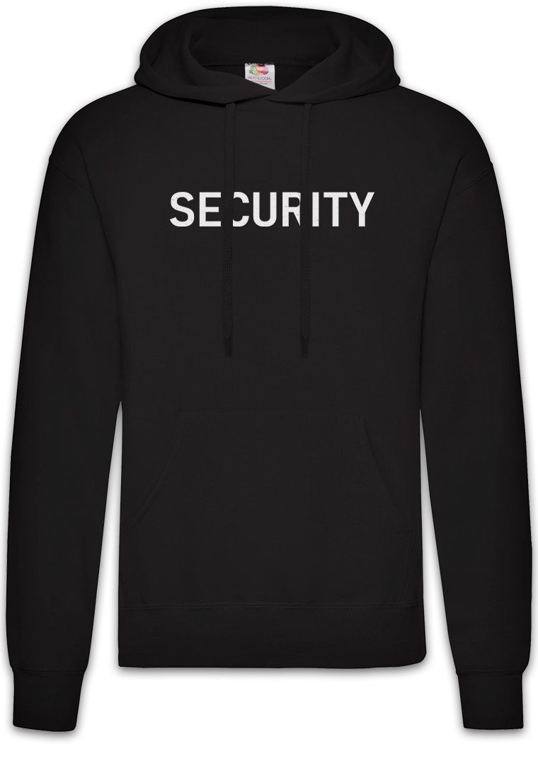 Urban Backwoods Hoodie Security Herren Hoodie Kostüm Sicherheit Fasching Karneval (1-tlg) Verkleidung Fastnacht Fassenacht Faschings-Shirt Helau