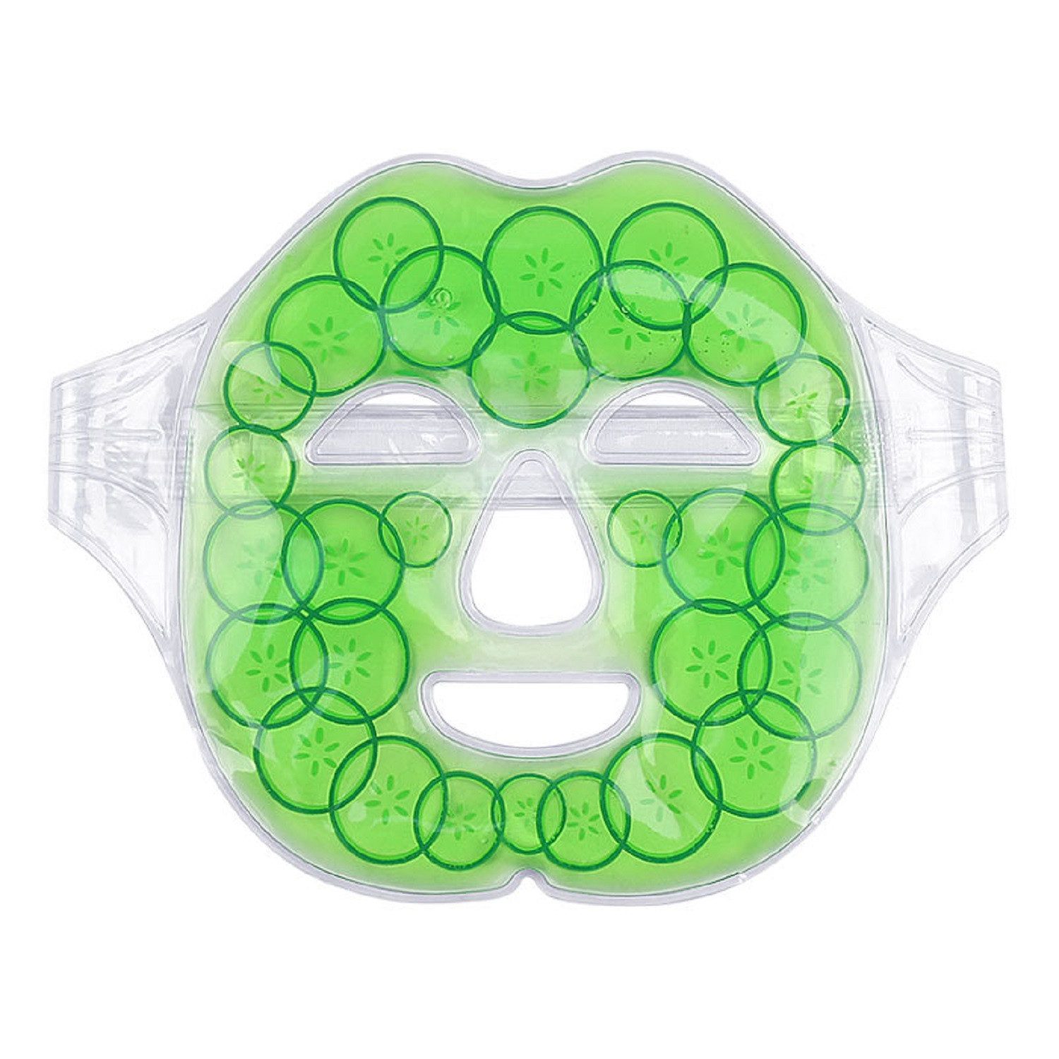 COOL-i ® Gesichtsmaske Gel-Gesichtsmaske,Kalt & Warm Anwendung,Medizinisches Gel, BPA-frei, Gegen Augenringe, Schwellungen und Migräne. Wiederverwendbar
