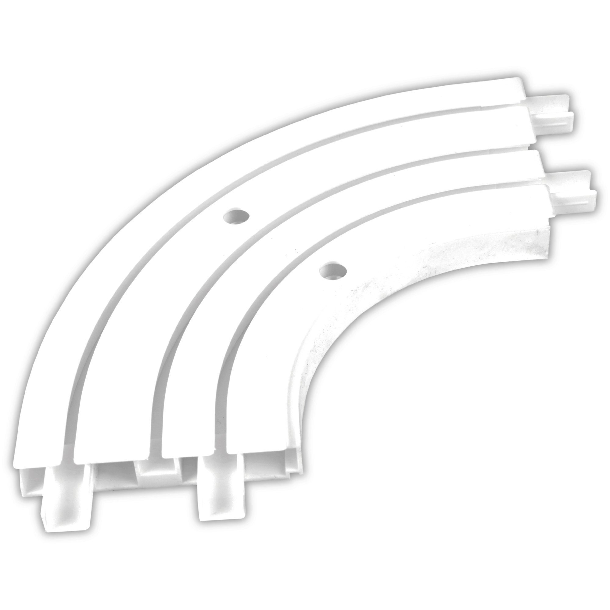 Bestlivings Vorhangschiene Zubehör für Gardinenschienen, 3-läufig, Deckenmo günstig online kaufen