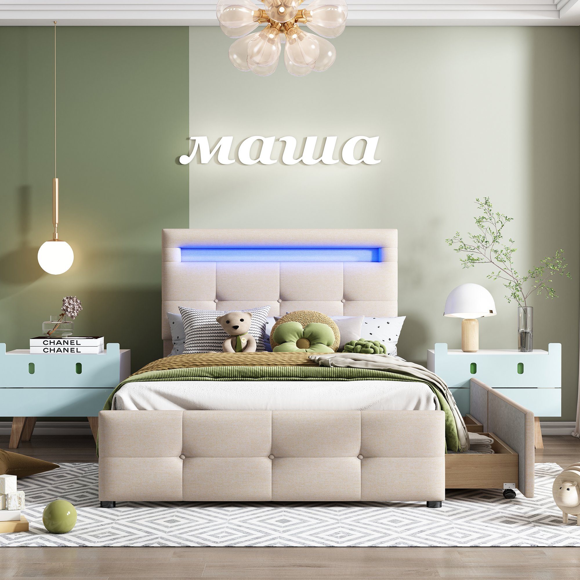 HAUSS SPOLE Polsterbett Einzelbett Funktionsbett Bettrahmen günstig online kaufen