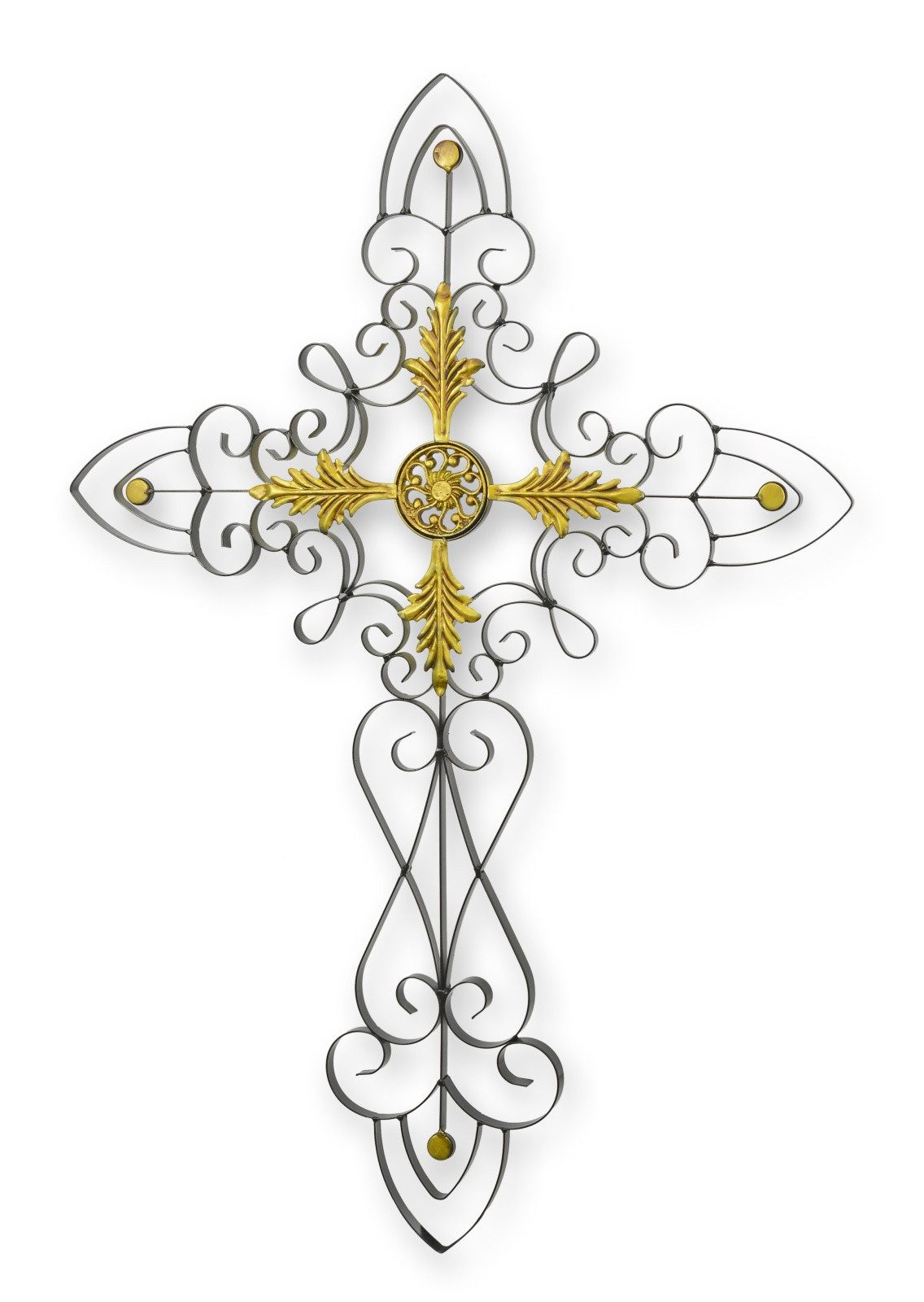 Aubaho Dekoobjekt Eine Wanddekoration Kreuz Replikat Retro Design Dekoration