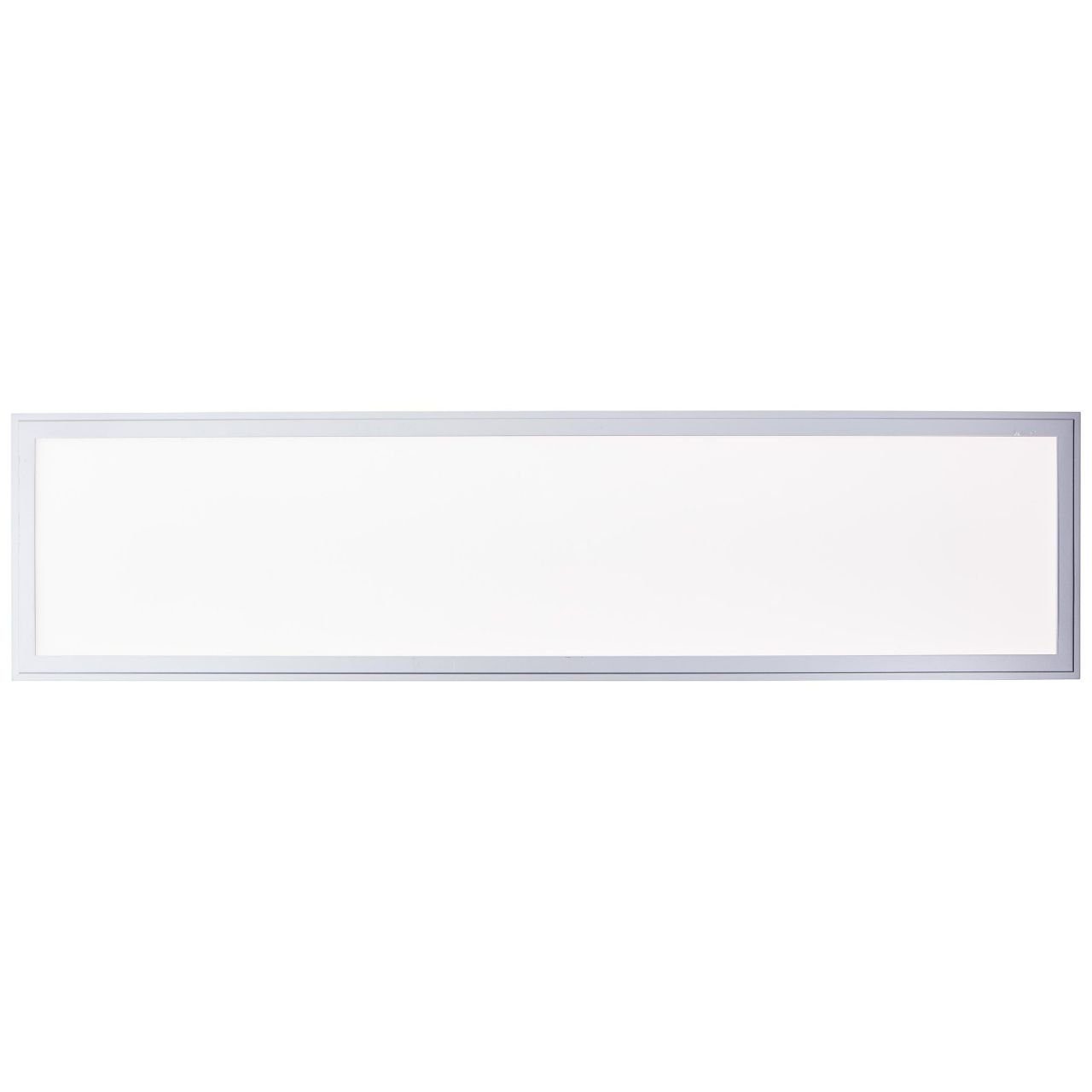 Flat LED LED 1x Brilliant Flat, integriert, silber 32W Deckenleuchte Deckenaufbau-Paneel 100x25cm