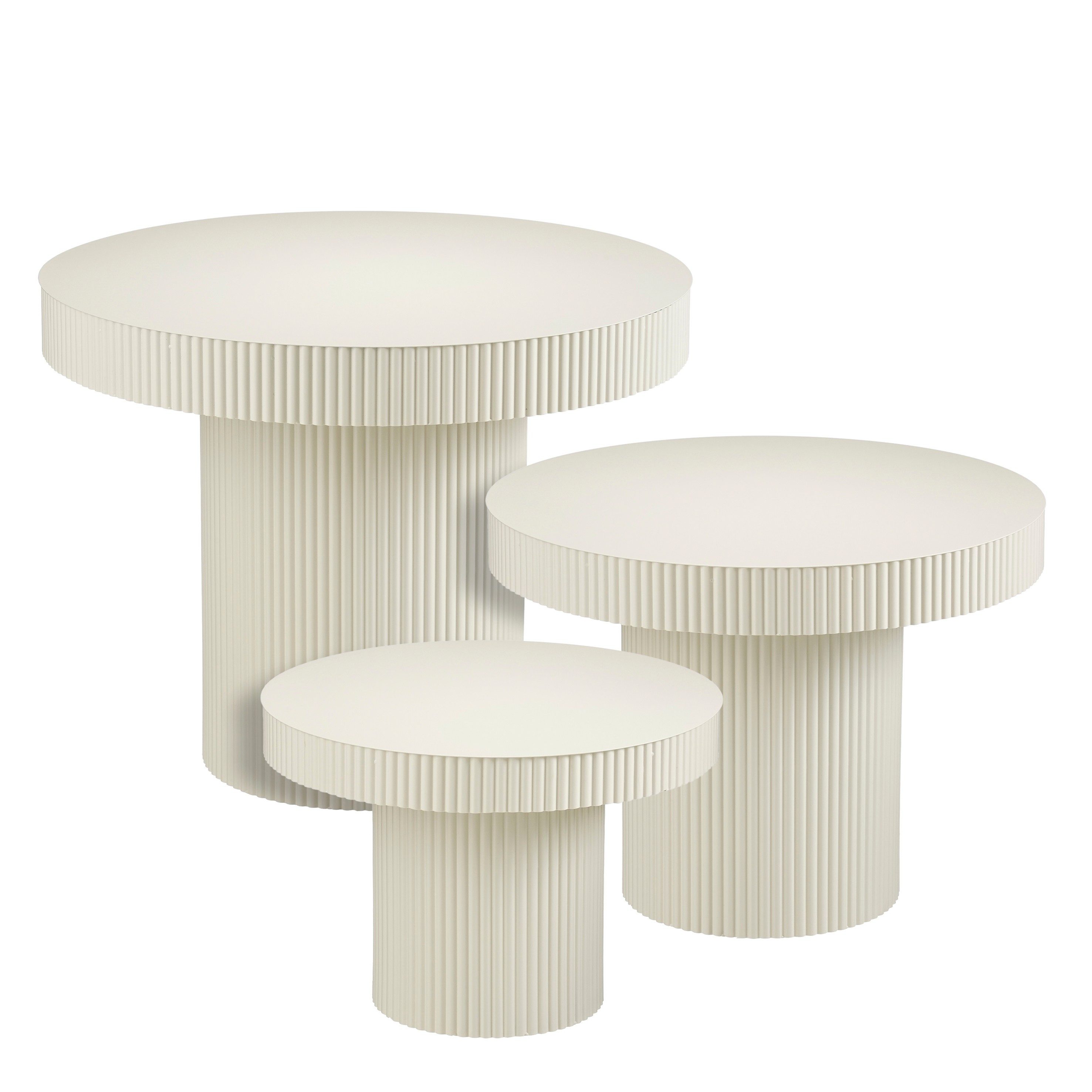 Mica Decorations Beistelltisch Mica Decorations Lux Beistelltisch – Set aus 3