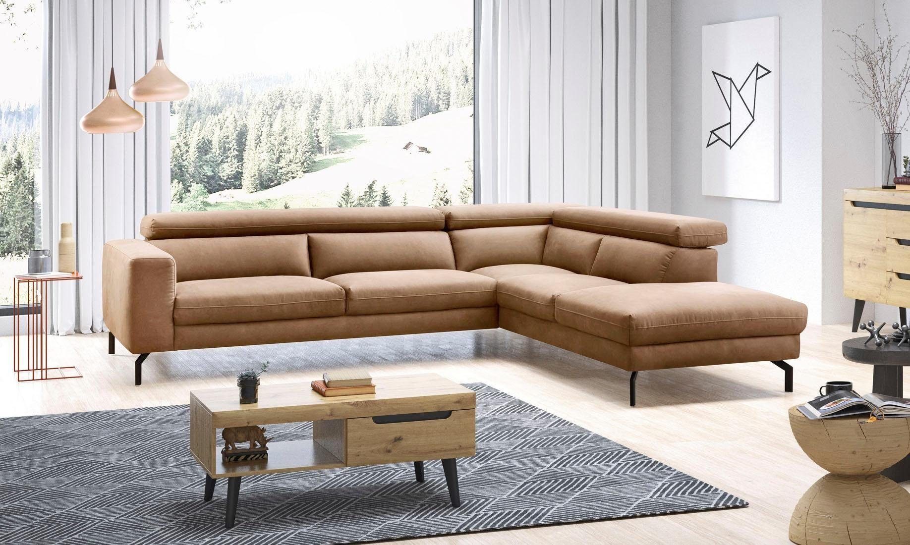 Places of Style Ecksofa Olanta, modern günstig online kaufen