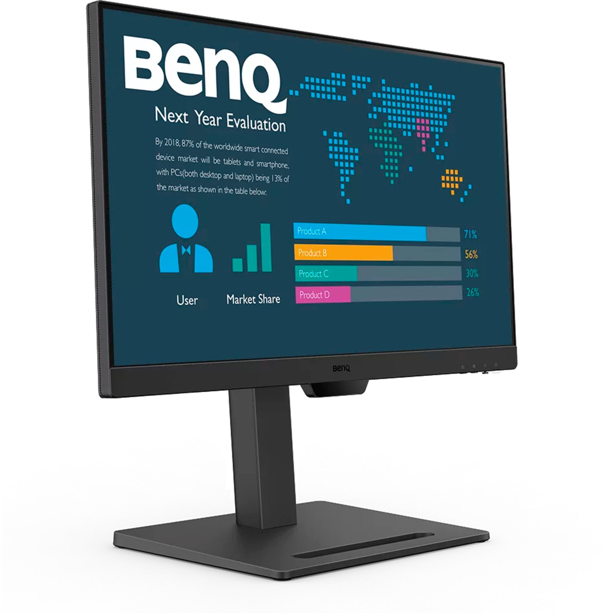 BenQ BL2490T, LED-Monitor, (FullHD, IPS, HDMI, TFT-Monitor