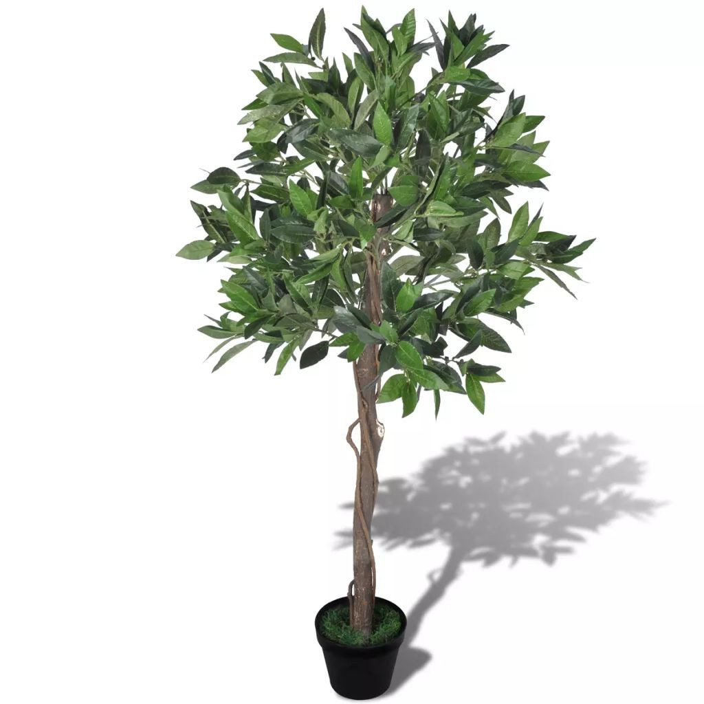 Künstliche Zimmerpflanze Künstlicher Lorbeerbaum mit Topf günstig online kaufen