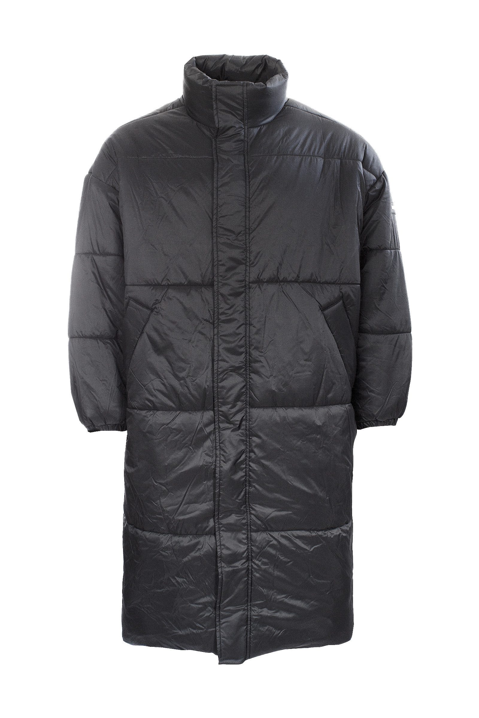 WRSTBHVR Winterjacke WRSTBHVR Zali Puffer Coat Oversized Jacke Schwarz S-M (1-St)
