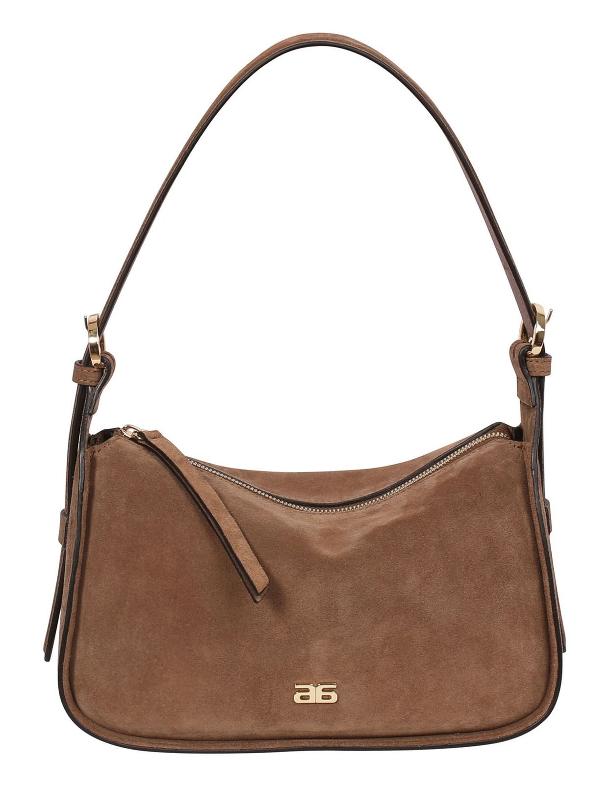 Abro Schultertasche Shoulder Bag Best Friend, aus echtem Leder