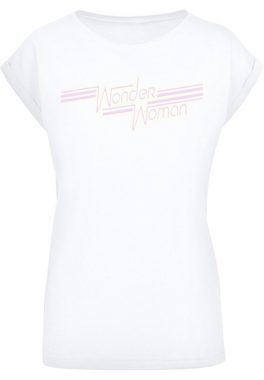 F4NT4STIC T-Shirt DC Comics Wonder Woman Lines Logo Print