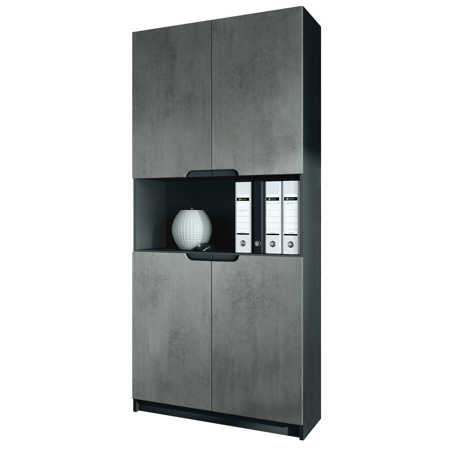 Vladon Aktenschrank Logan V2 (Aktenschrank, mit günstig online kaufen