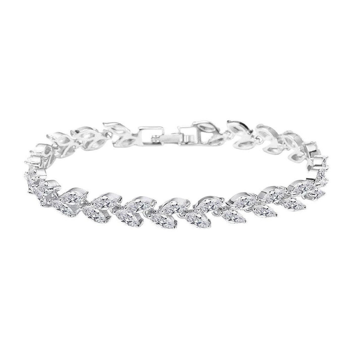 KARMA Tennisarmband Armband Damen Damenarmband mit Zirkonen (Geschenk Krist günstig online kaufen