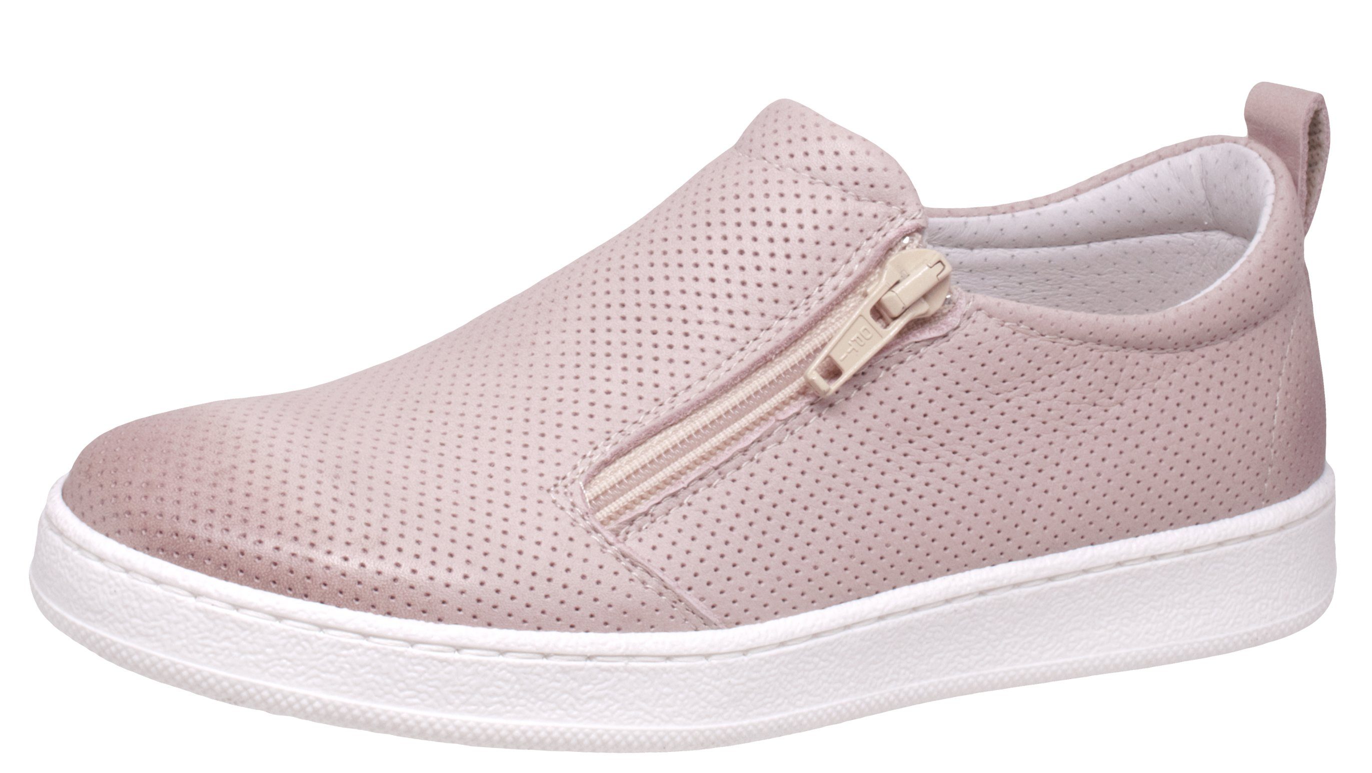 Dianetti Slipper Dianetti 8921 für Mädchen Halbschuh aus Leder rosenude Sneaker