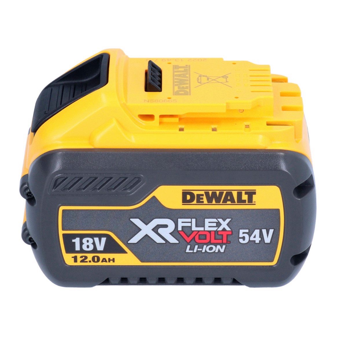 DeWalt 2x DCB 548 Akku 18 V / 54 V max. 12 Ah / 12000 mAh Li-Ion XR FLEXVOLT Akkupacks