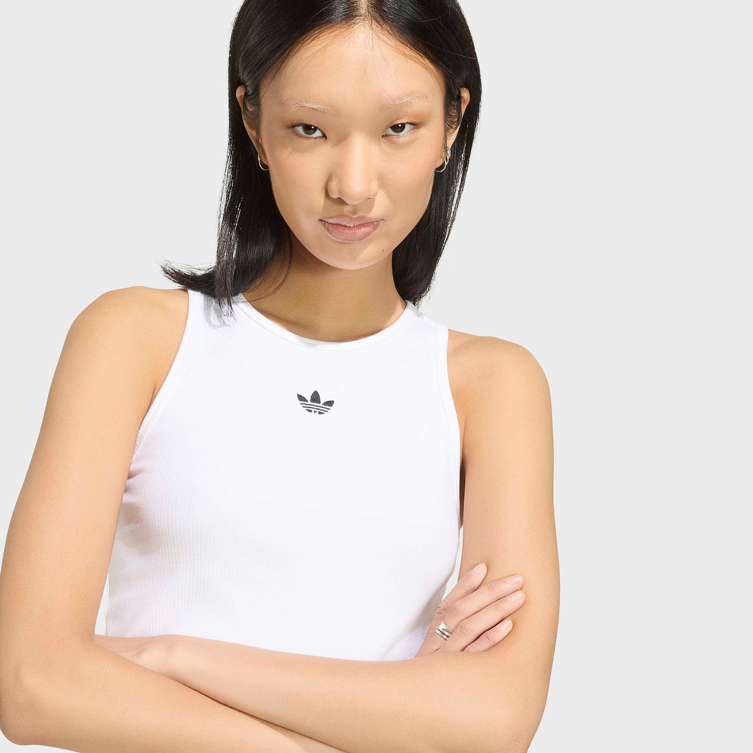 adidas Originals Tanktop ESSENTIALS, GERIPPT – Bild 4 von 5