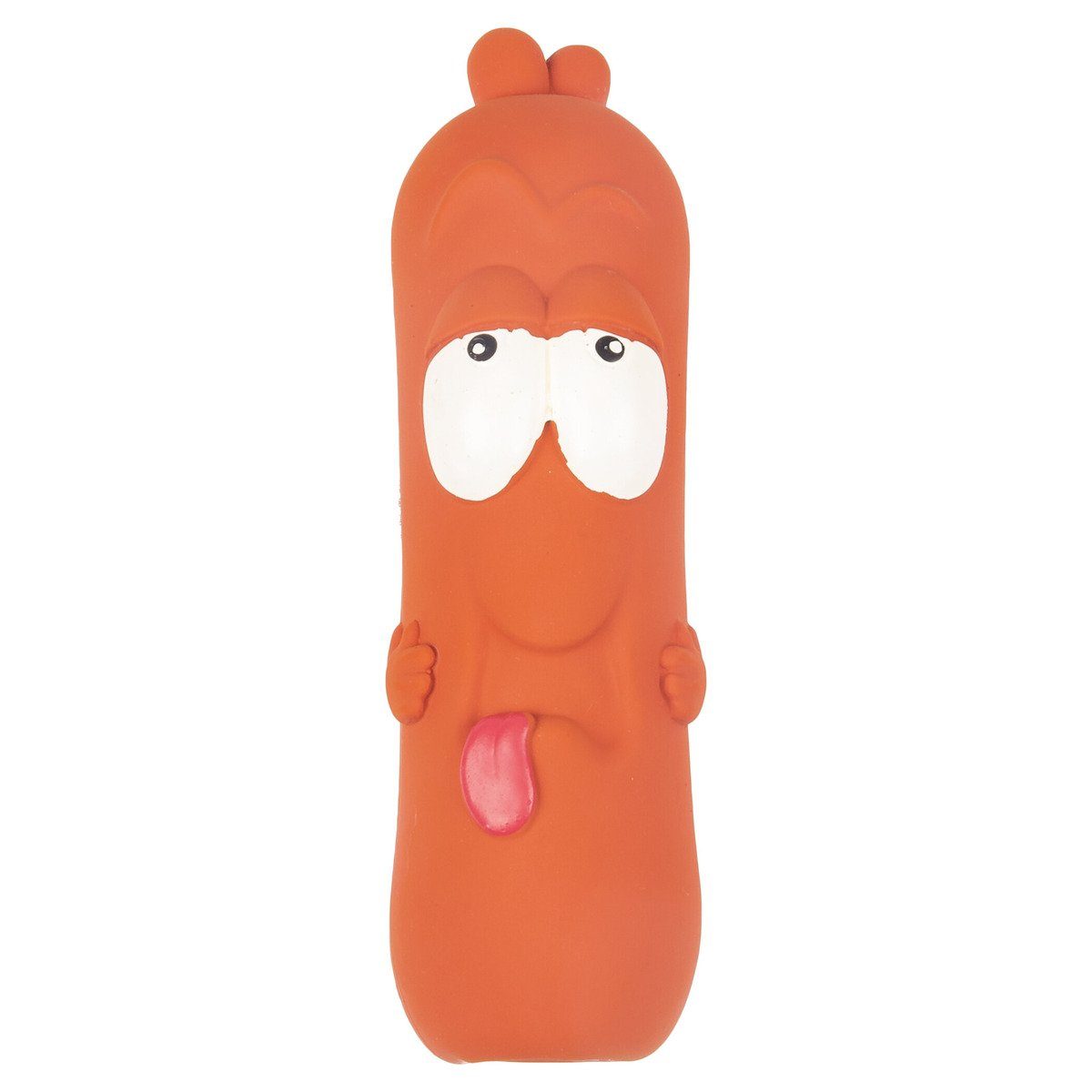 Flamingo Tierquietschie Hundespielzeug Latex Tipsy Wurst günstig online kaufen