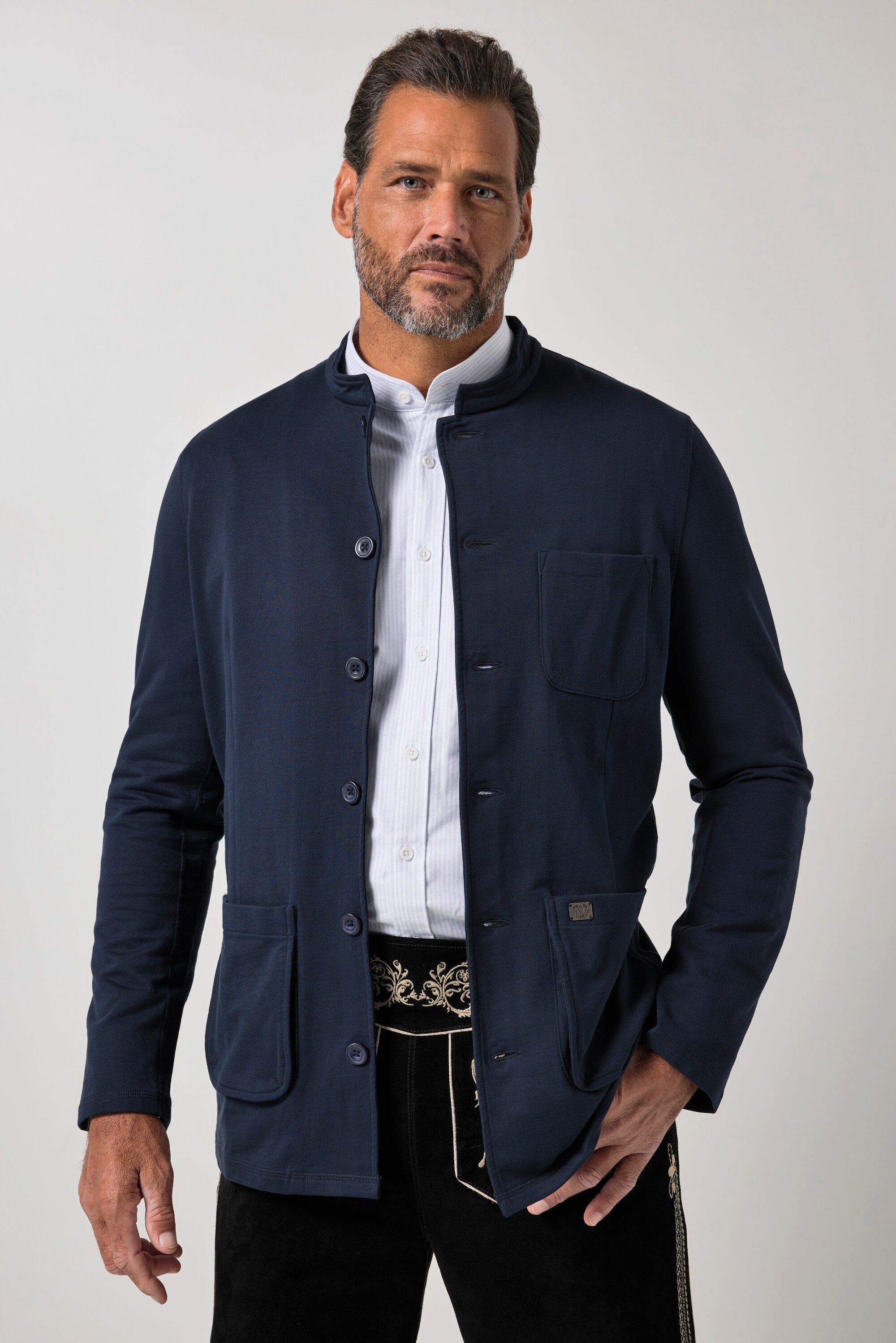 JP1880 Fleecejacke Trachtenjanker FLEXNAMIC® Trachten Sweat Print