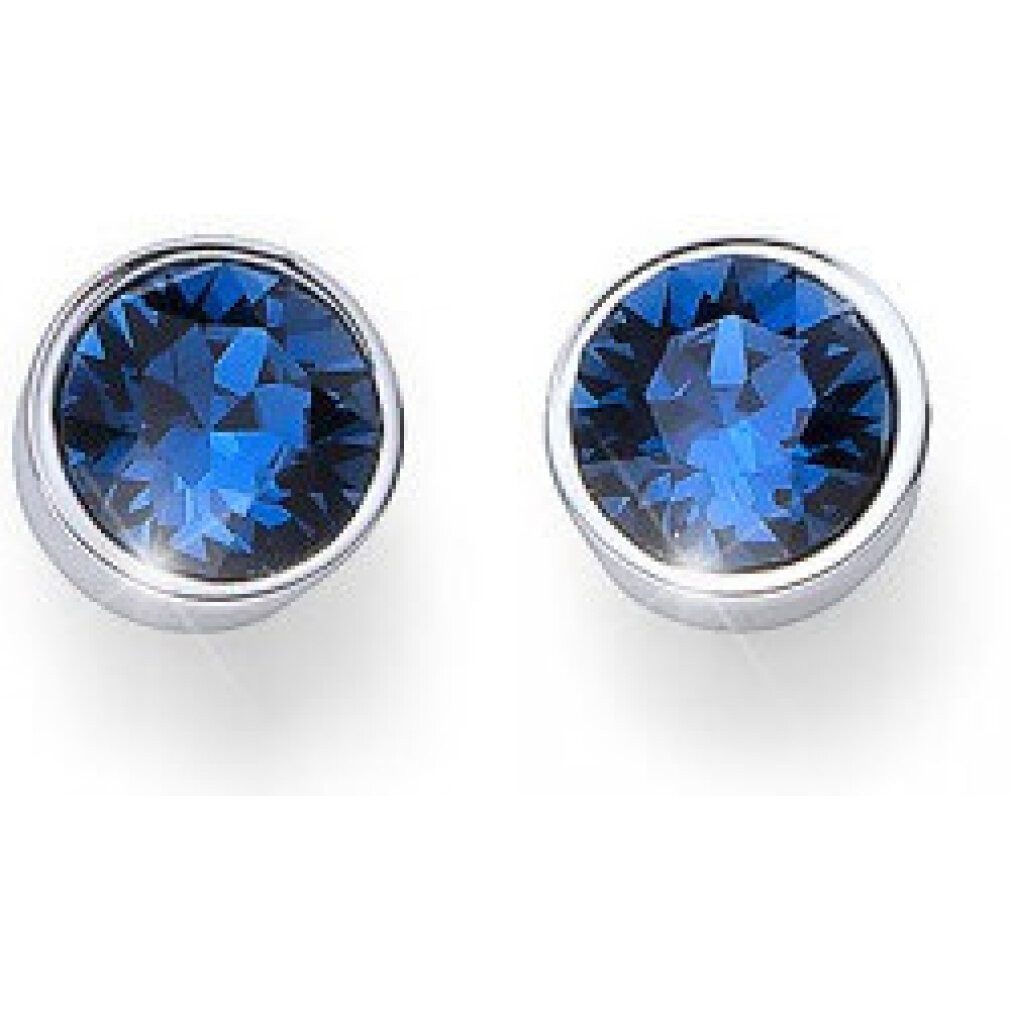 Oliver Weber Ohrring-Set Earrings with blue stones crystals Ocean Uno 22623 207