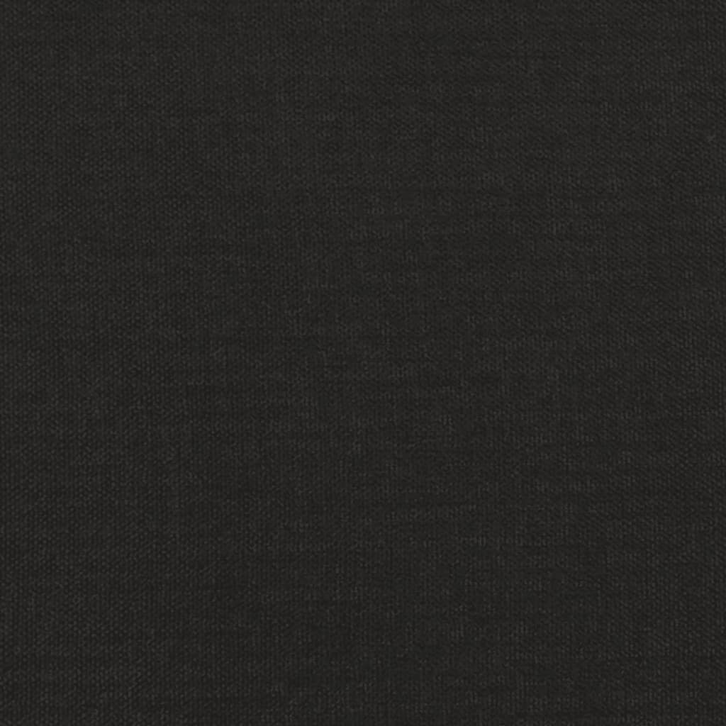 Hellbraun Kunstleder cm 45x29,5x35 (1 Schwarz Schwarz Stoff und St) Fußhocker vidaXL Polsterhocker