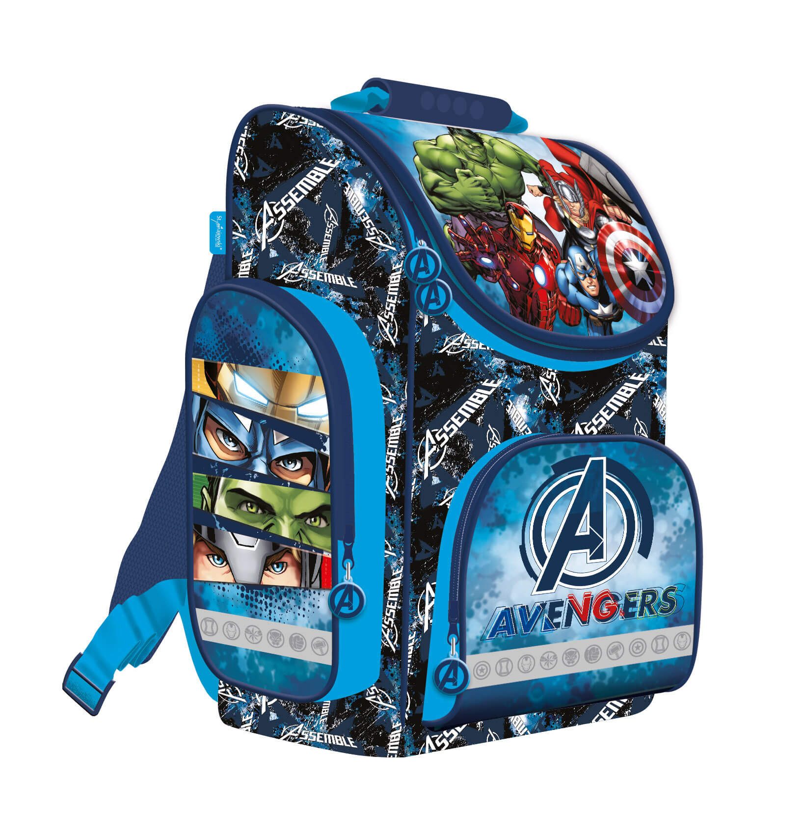 St. Majewski Schulrucksack Kinder Schulrucksack – ergonomisch & leicht, in gewählter Ausführung (Schultasche), Ergonomisch, leicht, robust, kindgerecht, bunt