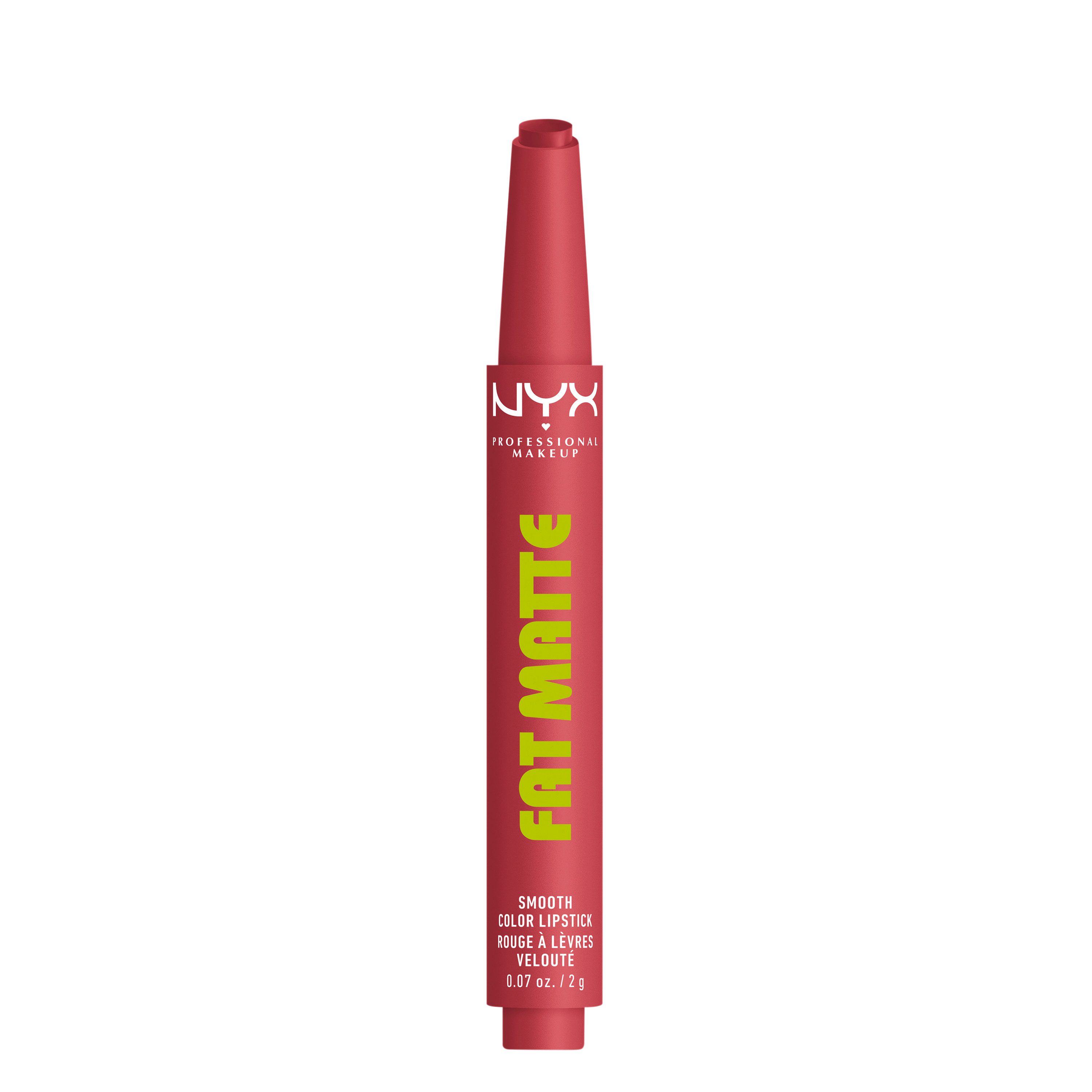 NYX PROFESSIONAL MAKEUP Lippenstift FAT MATTE SMOOTH LIPSTICK