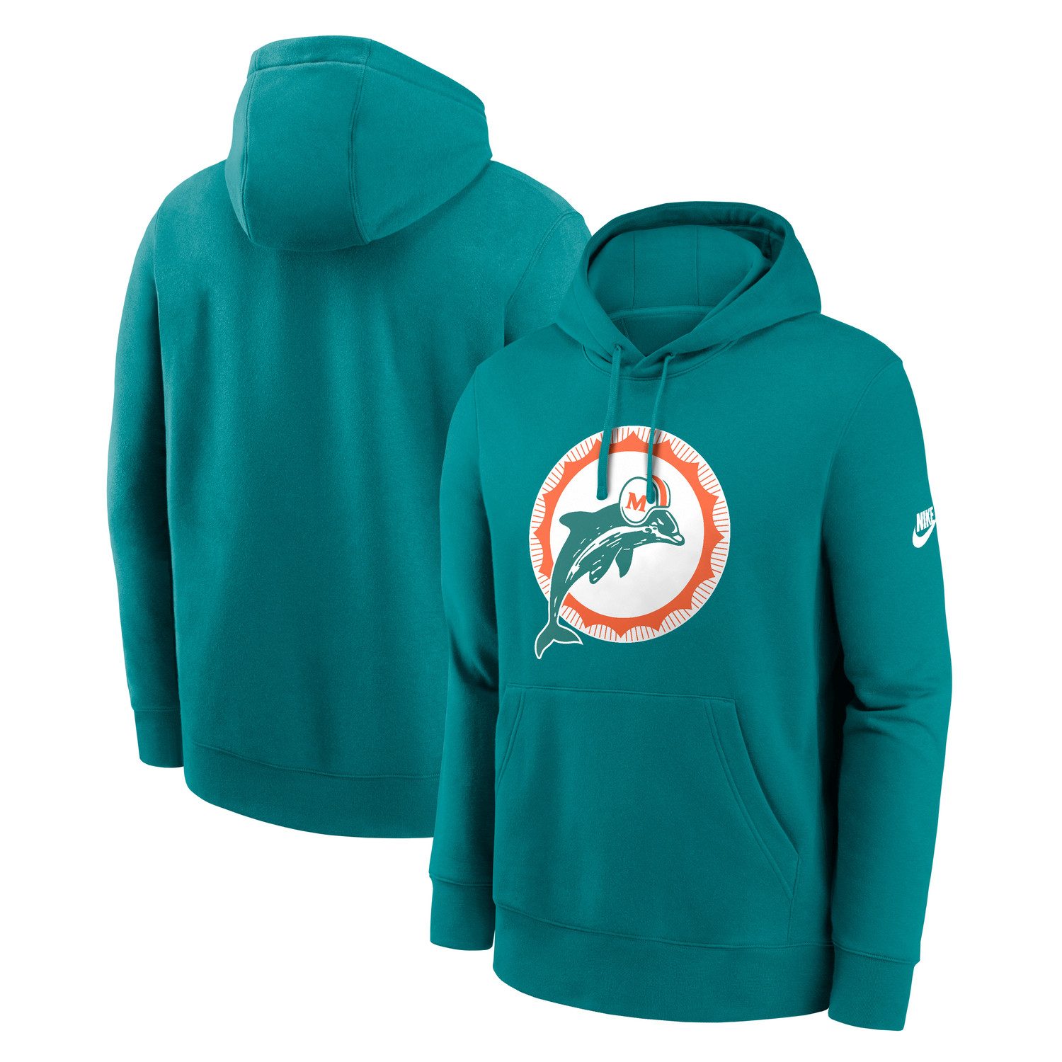 Nike Kapuzenpullover Nike Hoodie Miami Dolphins Nike Club Logo