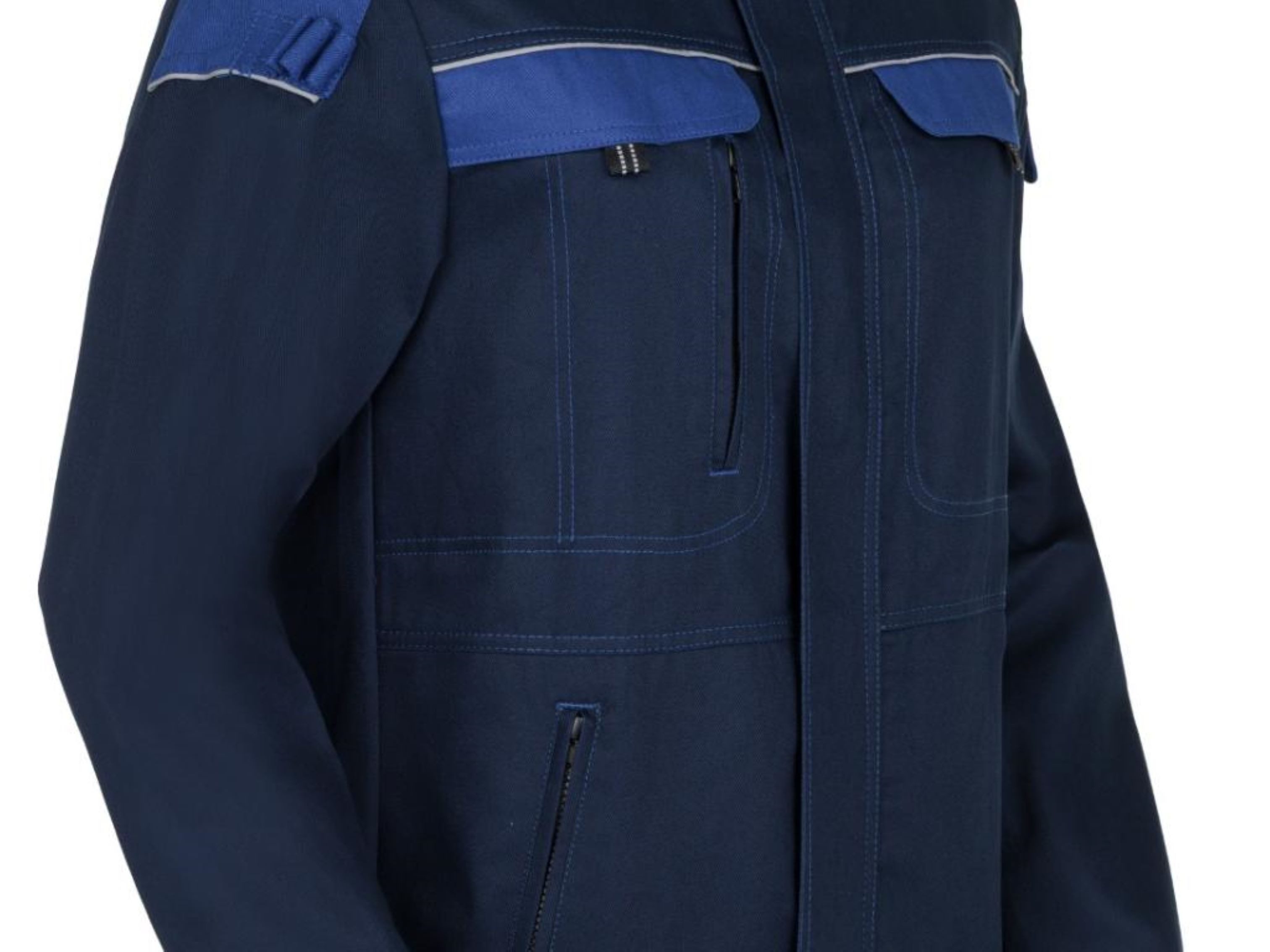 Ardon Safety work jacket ARDON®COOL TREND dark blue-light blue