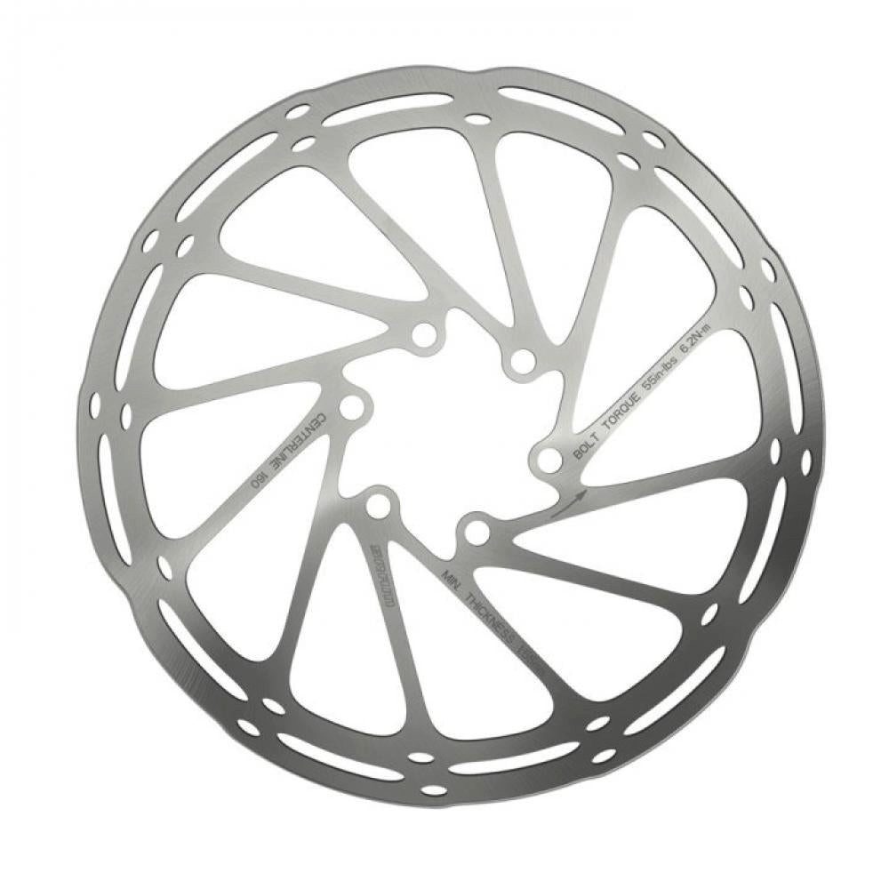 SRAM Scheibenbremse SRAM Centerline Rounded Bremsscheibe 200 mm 6-Loch - starke und leise