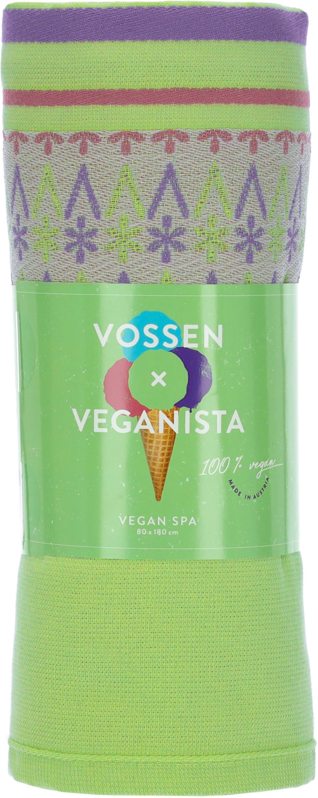 Vossen Hamamtuch vegan spa, Jacquard (1-St), mit geometrischen Elementen im  All-Over Design