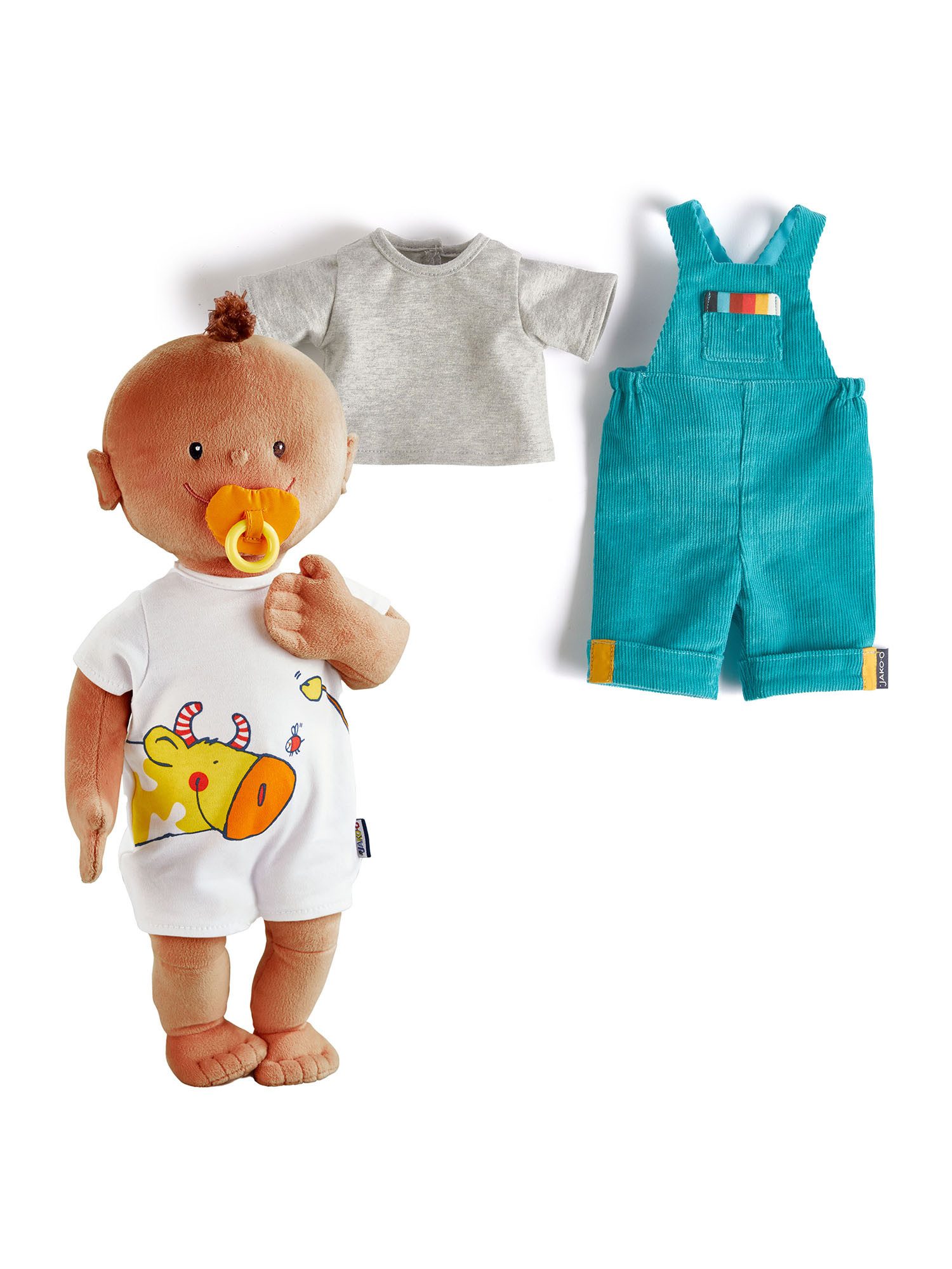 Haba Stoffpuppe Kuschelpuppe Krümel mit Kleidungsset, günstig online kaufen