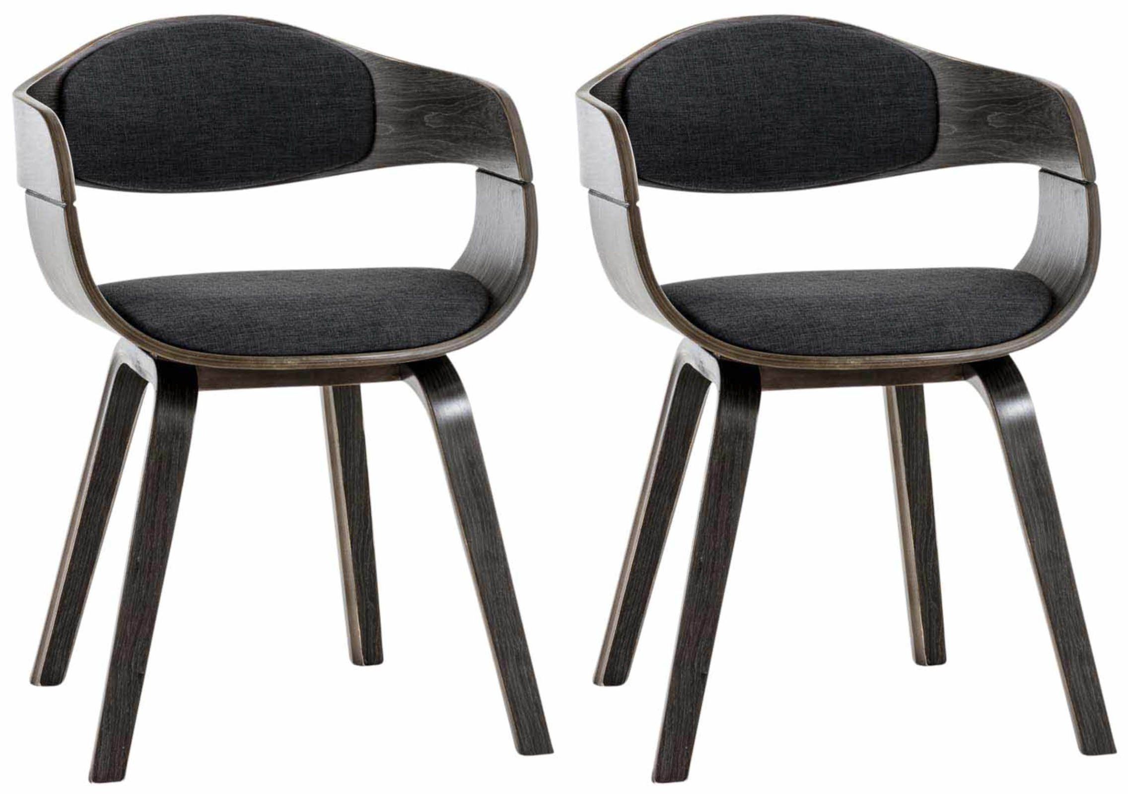 CLP Esszimmerstuhl Kingston Stoff (2er Set), günstig online kaufen