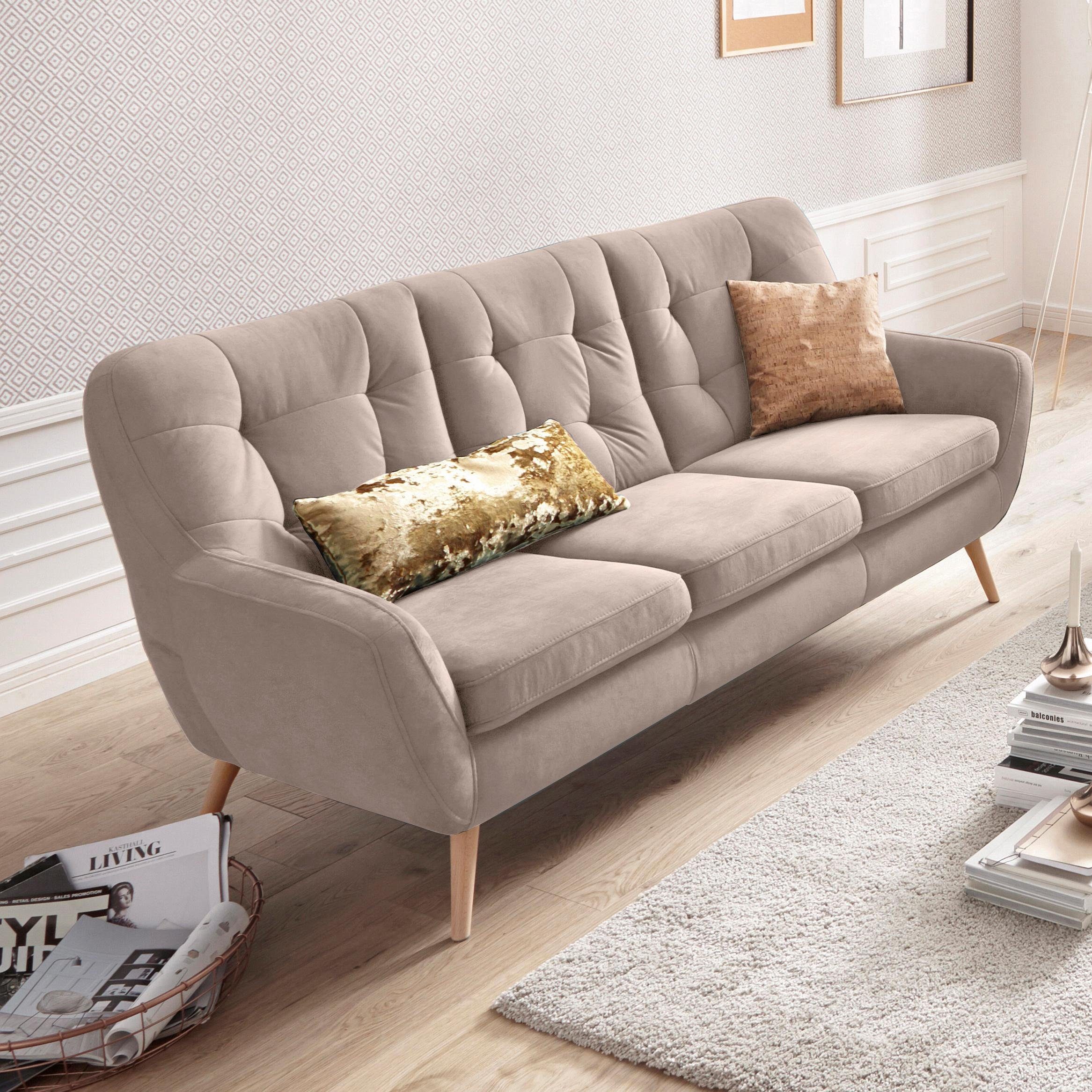 exxpo - sofa fashion 3-Sitzer Scandi, günstig online kaufen
