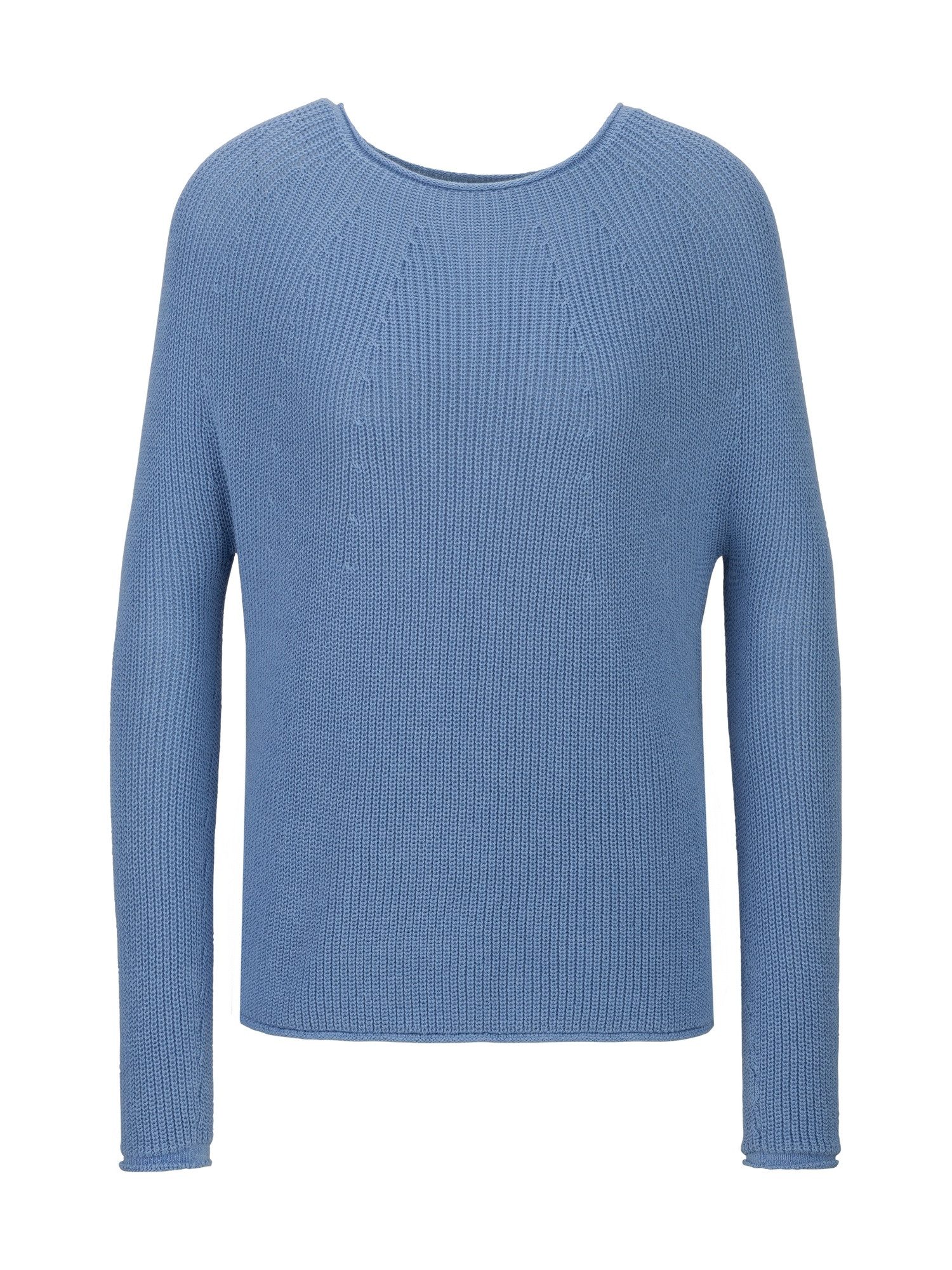 RICHROYAL Strickjacke Seamless Crew-neck Half Cardigan