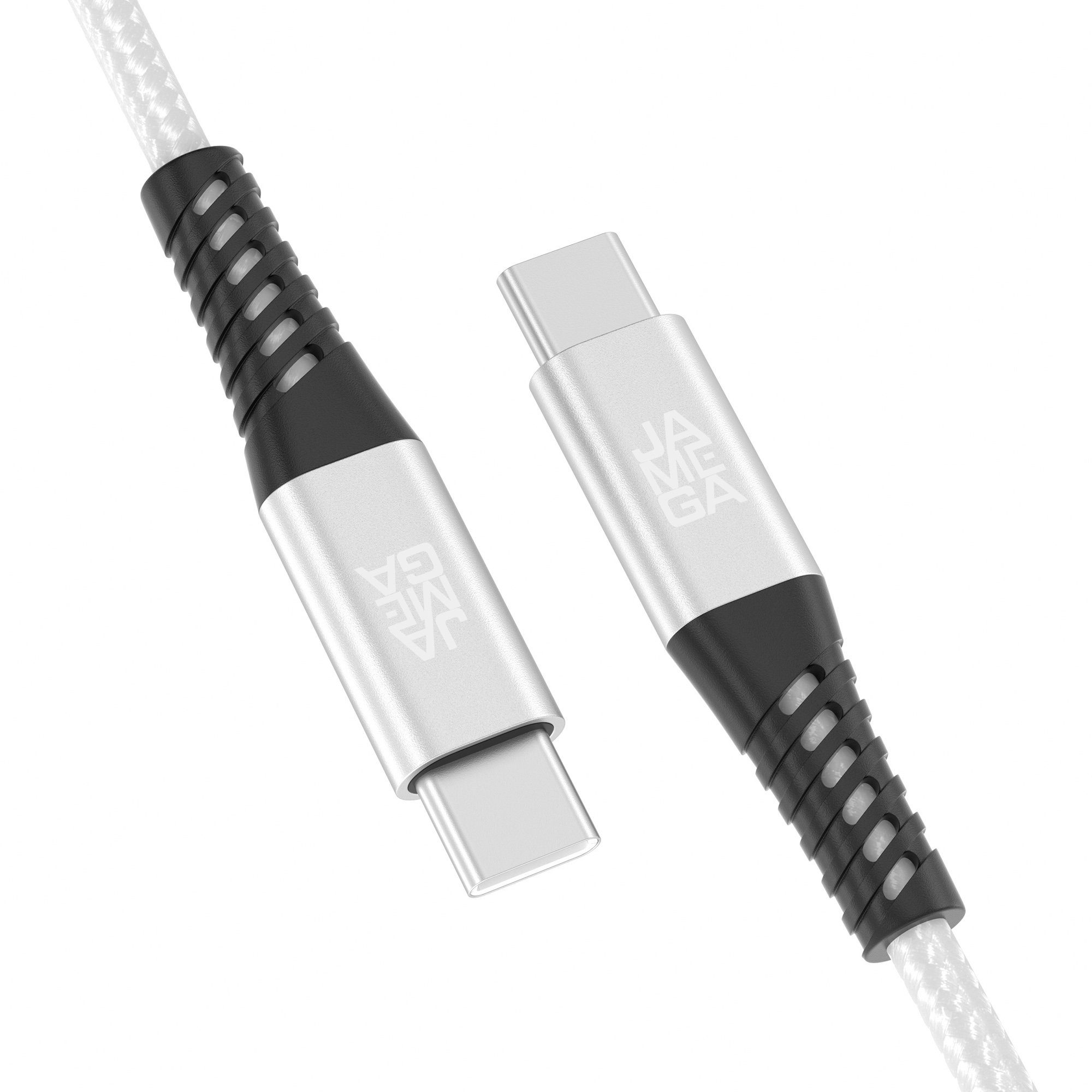 JAMEGA USB-C Kabel 480Mbps 60W Ladekabel Datenkabel für Apple, Samsung, uvm. USB-Kabel, USB Typ C, (300 cm)