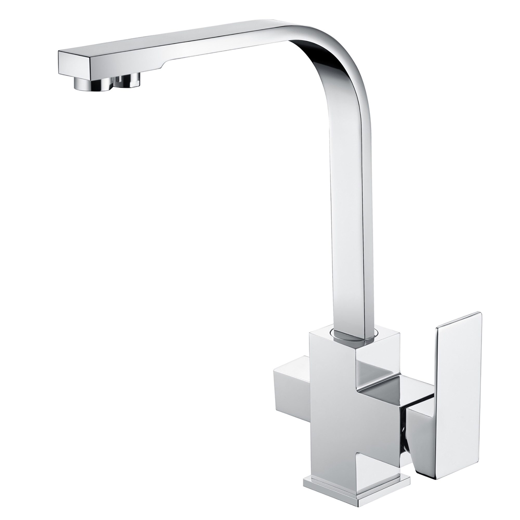 Küchenarmatur 3 wege wasserhahn,Wasserhahn Küche,Chrom