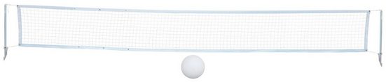 SummerWaves Volleyballnetz (Set), inkl. Ball, für Pools 305-610 cm