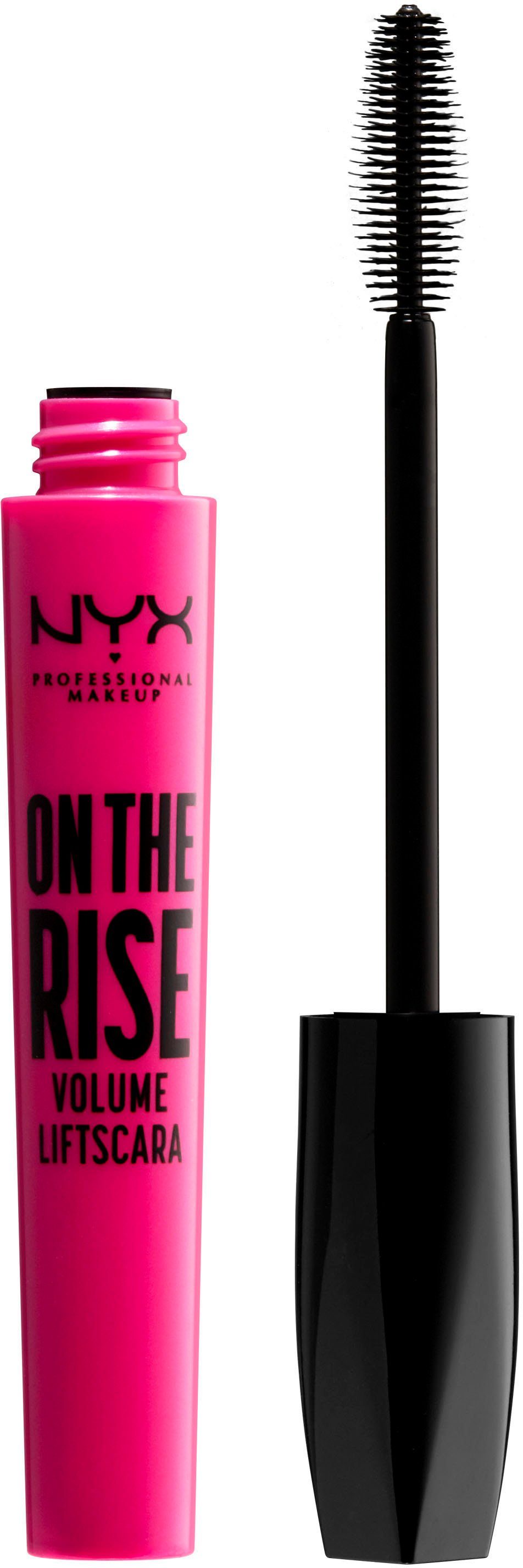 NYX PROFESSIONAL MAKEUP Mascara ON THE RISE LASH BOOSTER, mit innovativer Bürste