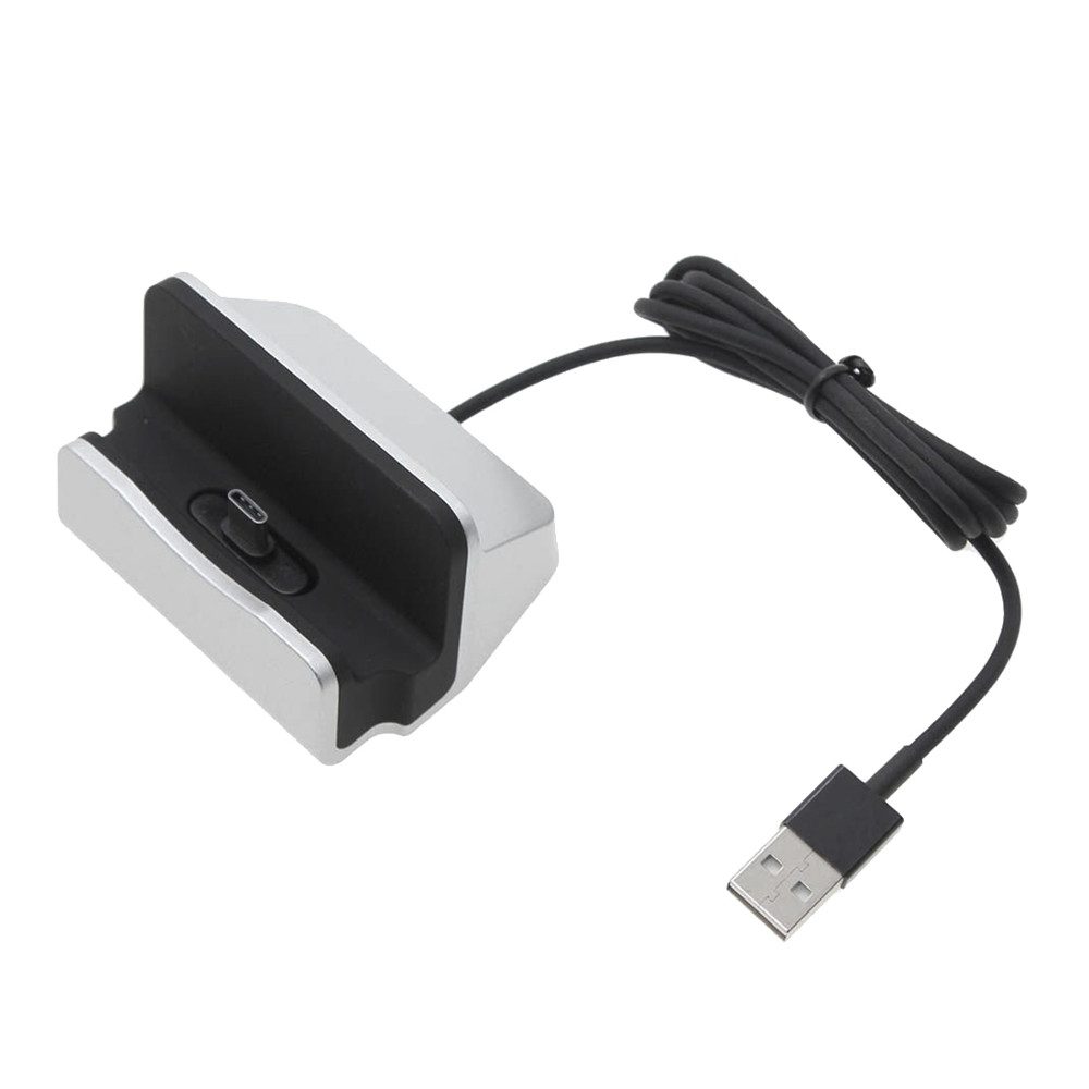 Smartphone-Dockingstation USB-C Typ-C Ladegerät Ladestation Ladekabel Type-C 3.1 für Handy