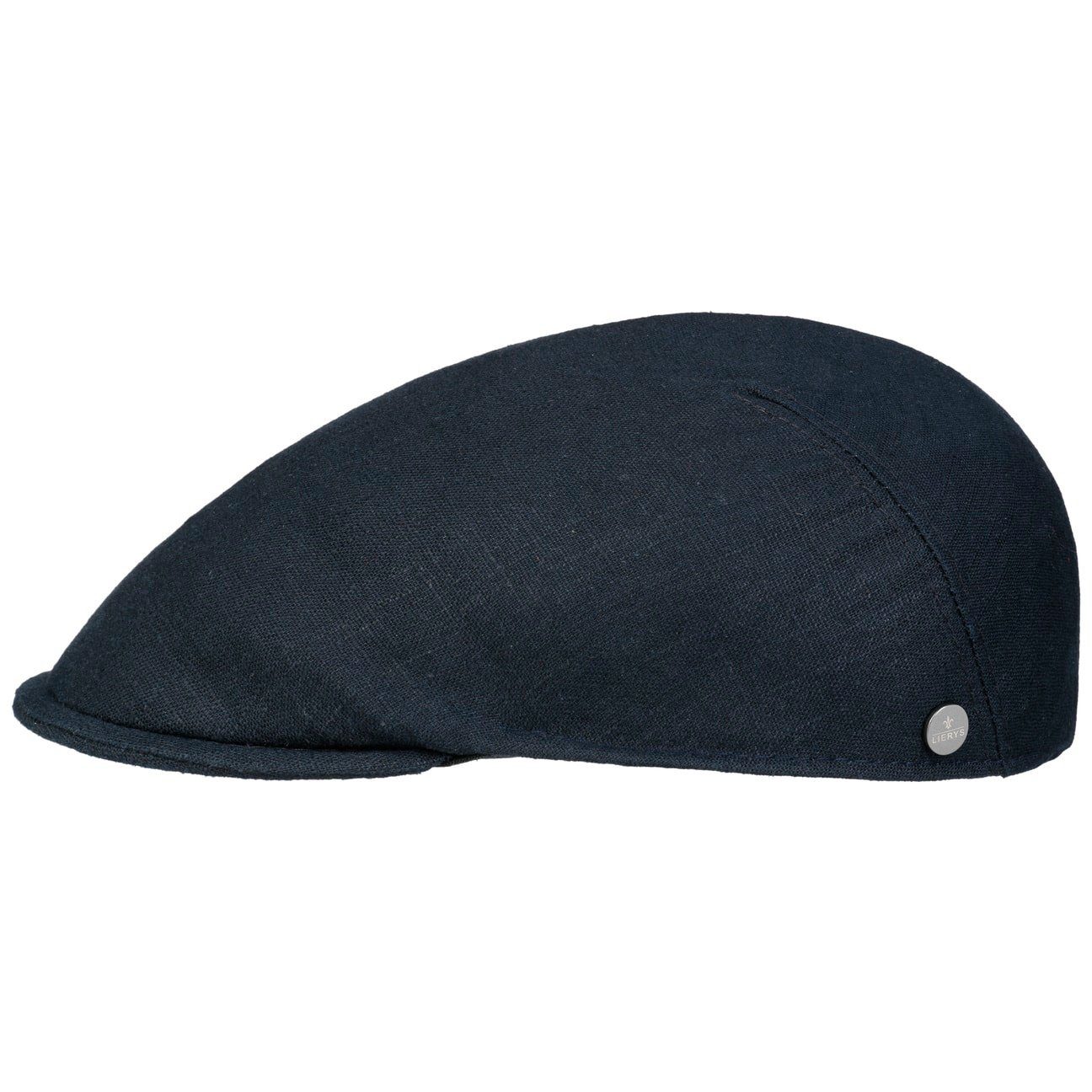 Lierys Flat Cap (1-St) Schirmmütze mit Schirm, Made in Italy dunkelblau