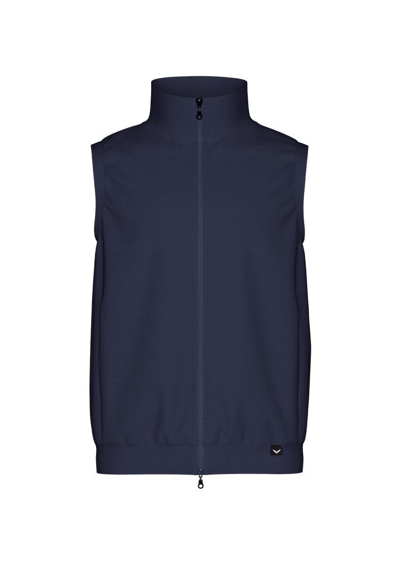Trigema Steppweste TRIGEMA Weste aus bequemem Sweat-Material (1-tlg)