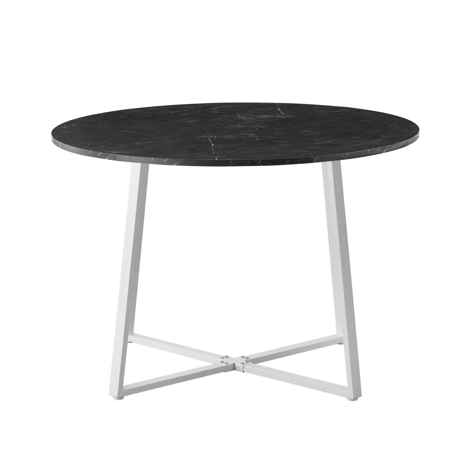 B&D home Esstisch NOA, Metallgestell schwarz oder weiß, rund, 110x110cm, pl günstig online kaufen