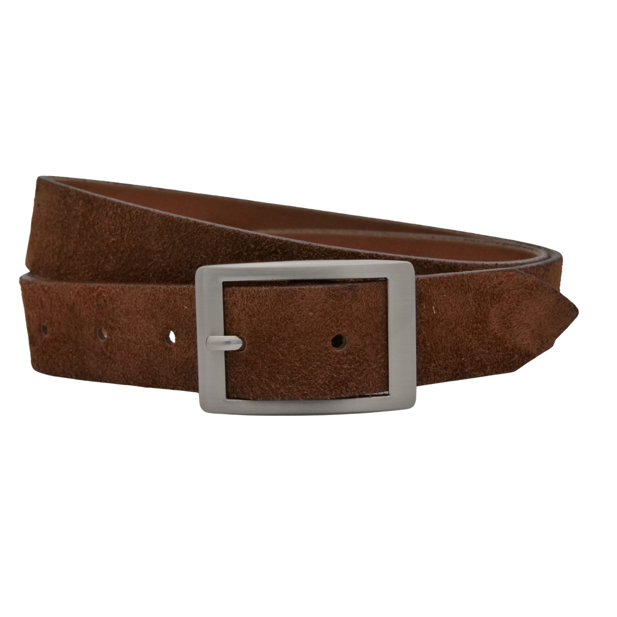 Ledergürtel AnnaMatoni Damen Ledergürtel hochwertiges Velour Leder 3cm echt