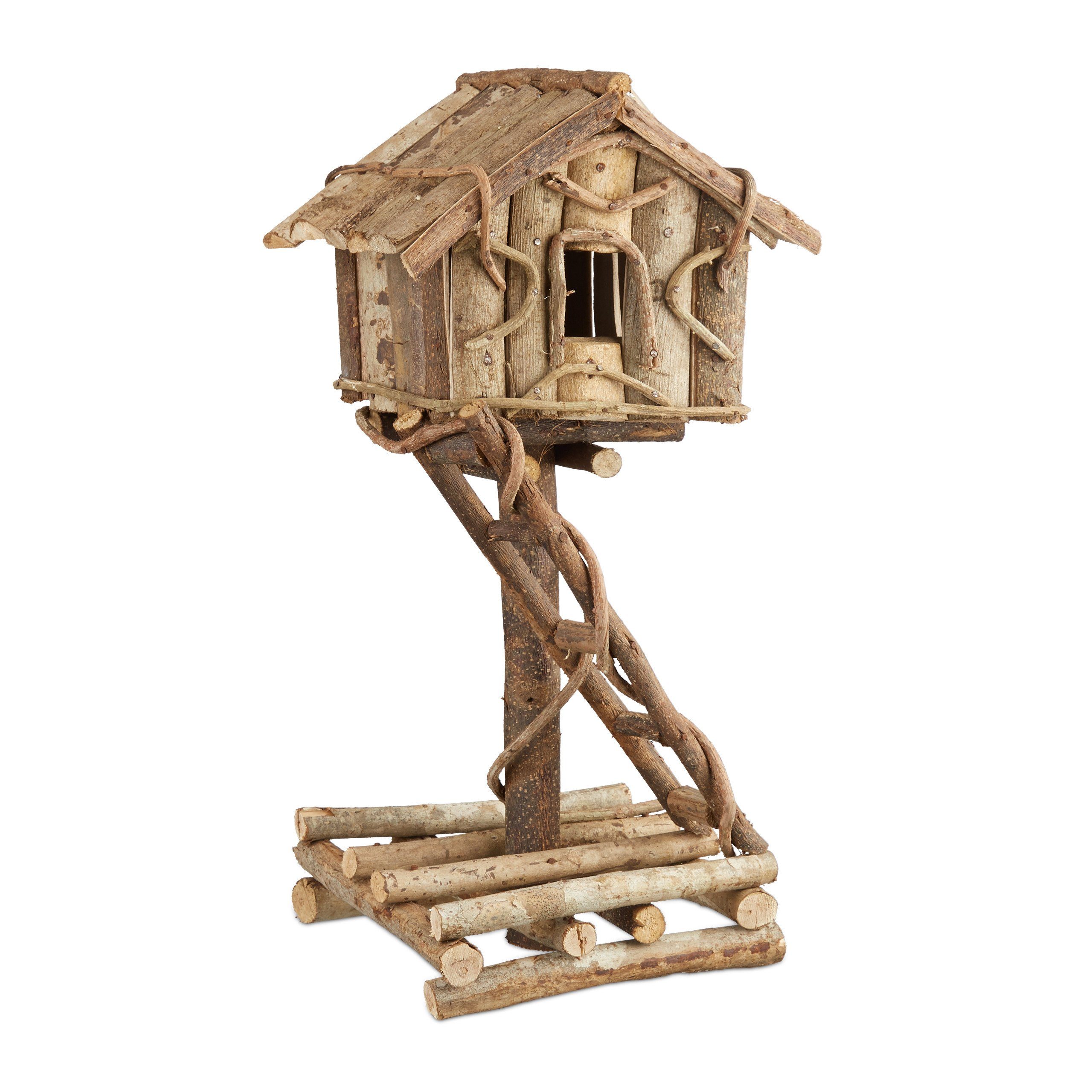 relaxdays Vogelhaus stehend zur Dekoratio günstig online kaufen