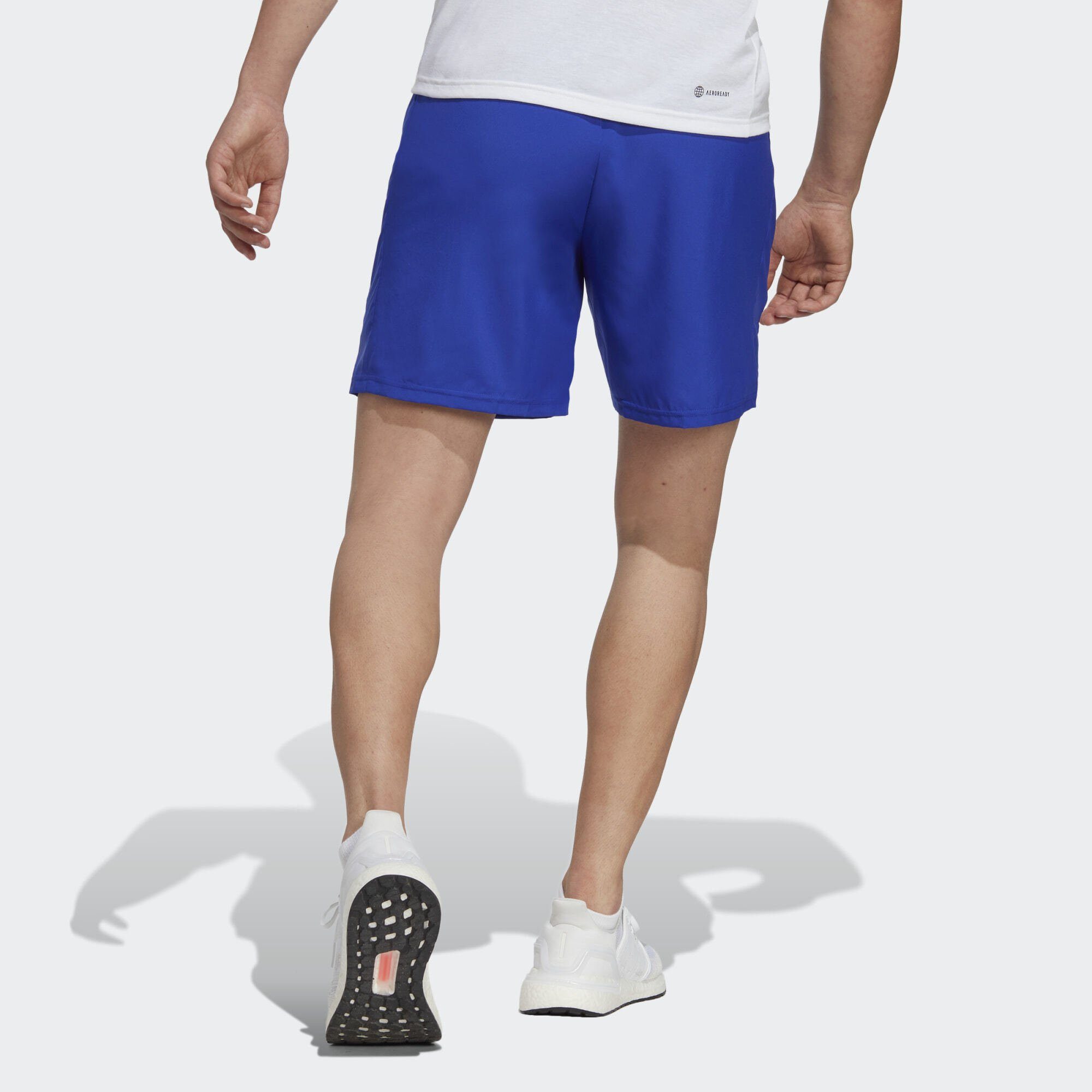 adidas Performance Funktionsshorts TRAIN WOVEN Black / Blue TRAINING ESSENTIALS Lucid SHORTS