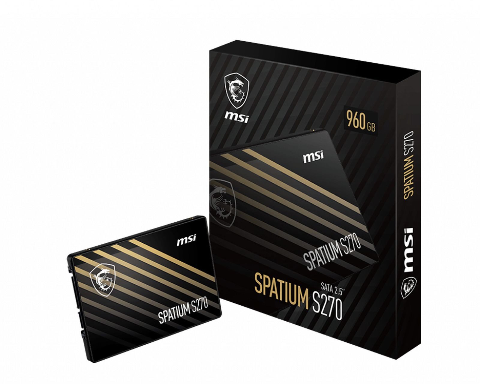 MSI SPATIUM S270 - SSD - 240 GB - intern - 2.5 Zoll (6.4 cm) Gaming-Festplatte