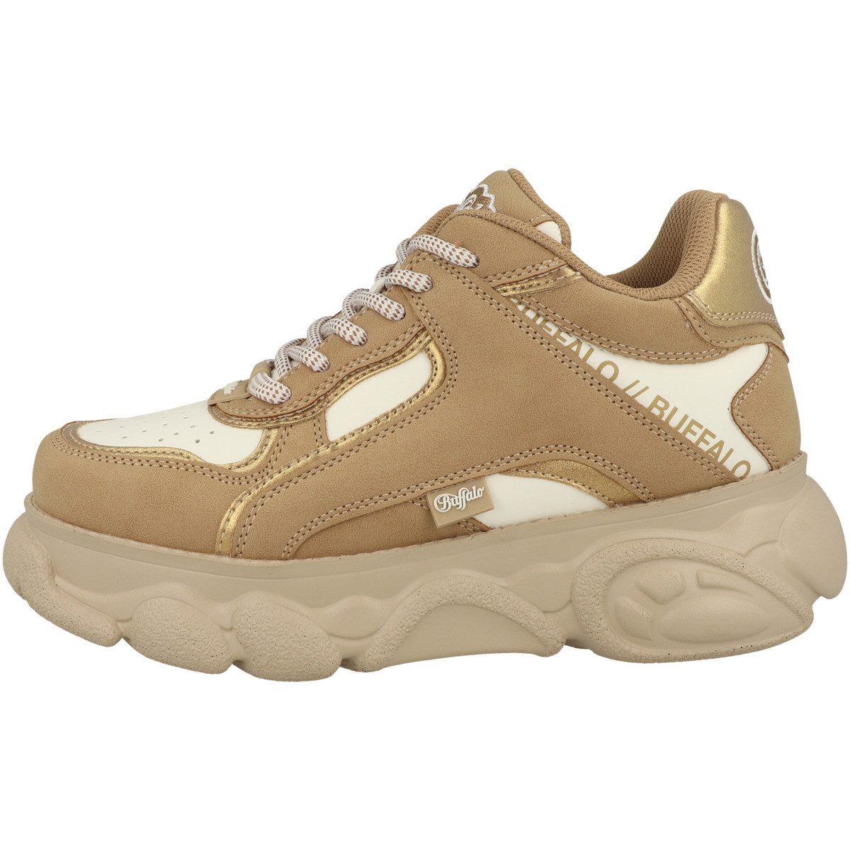 Buffalo Cld Echo Damen Sneaker Turnschuhe, Sportschuhe, Freizeitschuhe, Halbschuhe, Schnürschuhe