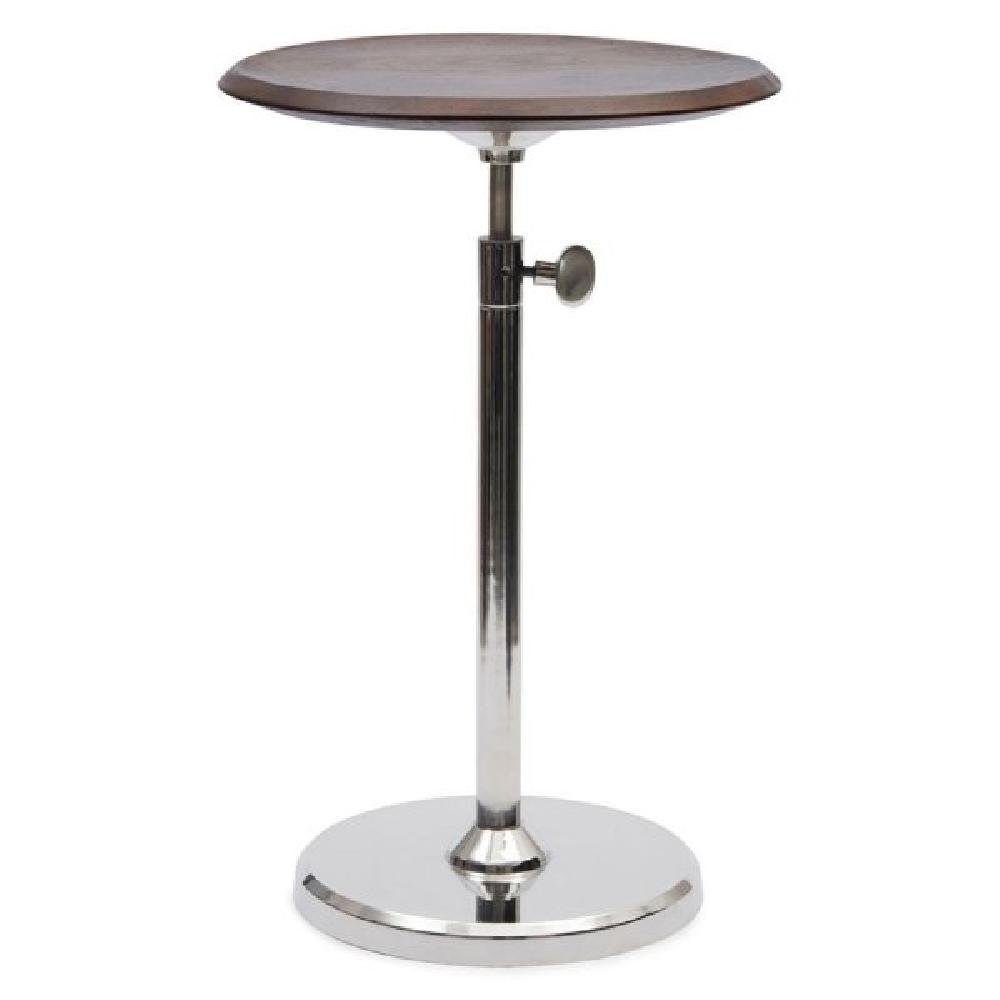 End Table (40cm) Rivièra Maison Beistelltisch Capri Beistelltisch Silber