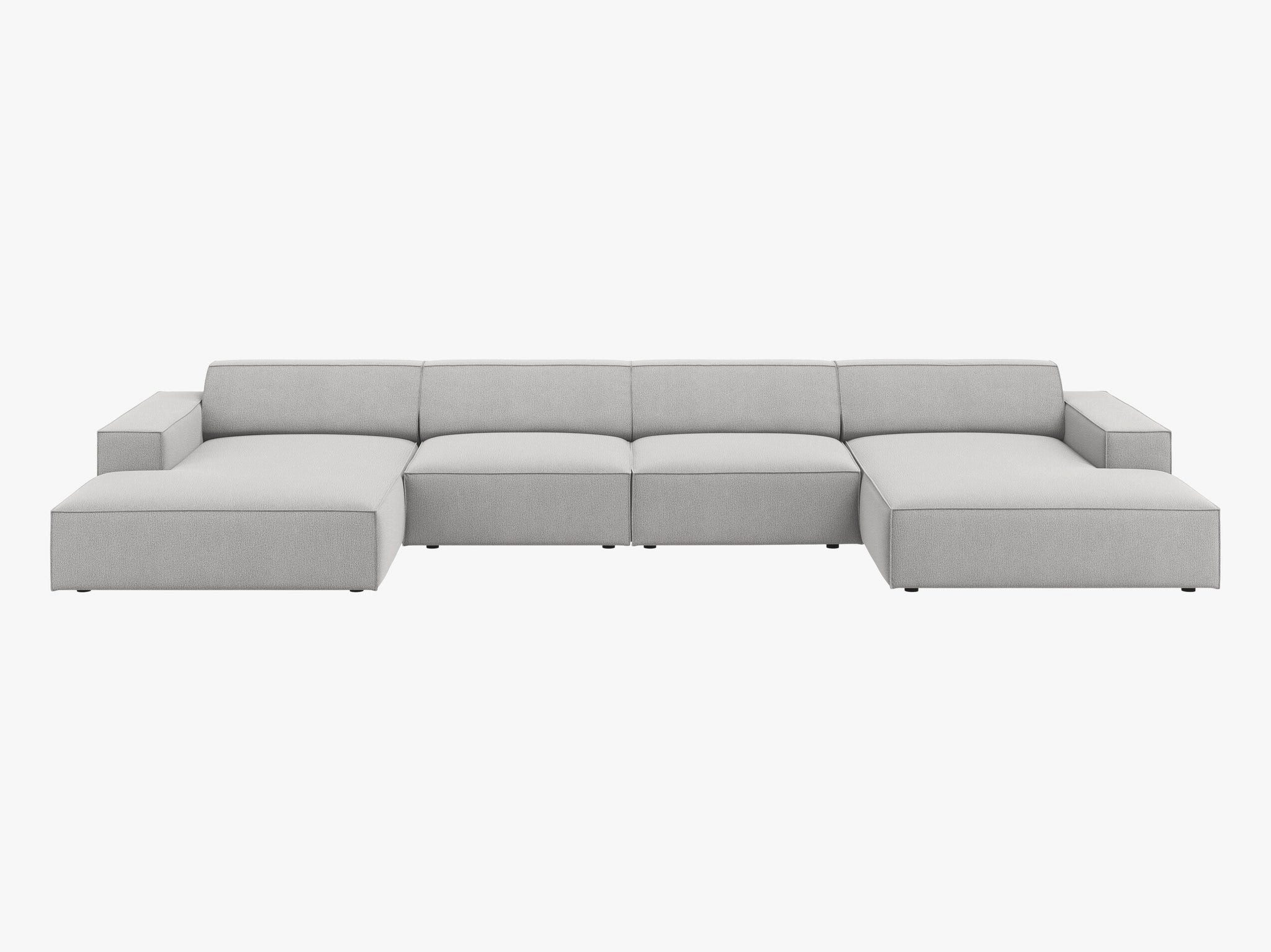 Micadoni Ecksofa Jodie, Panorama 6-Sitzer
